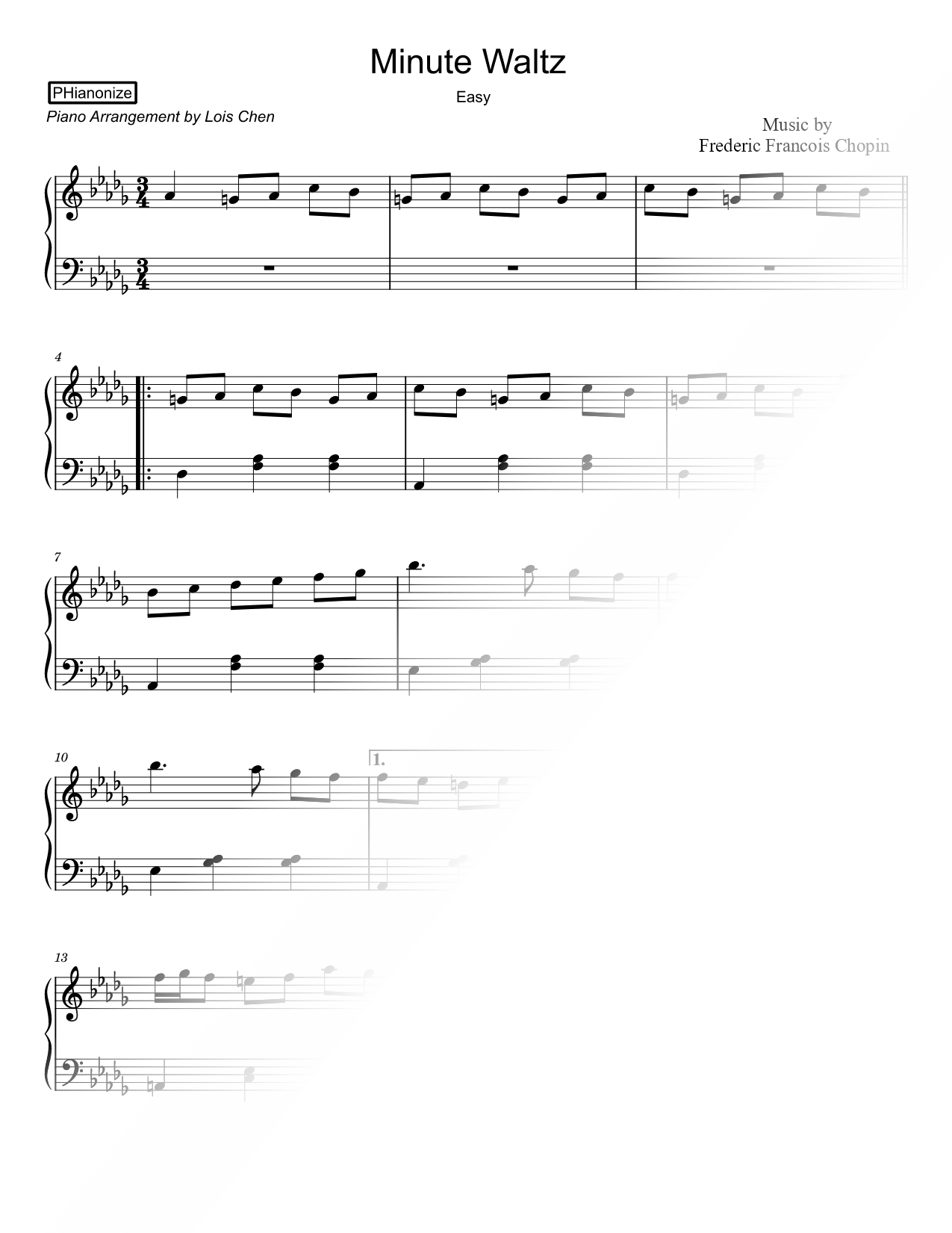 Minute Waltz [easy]