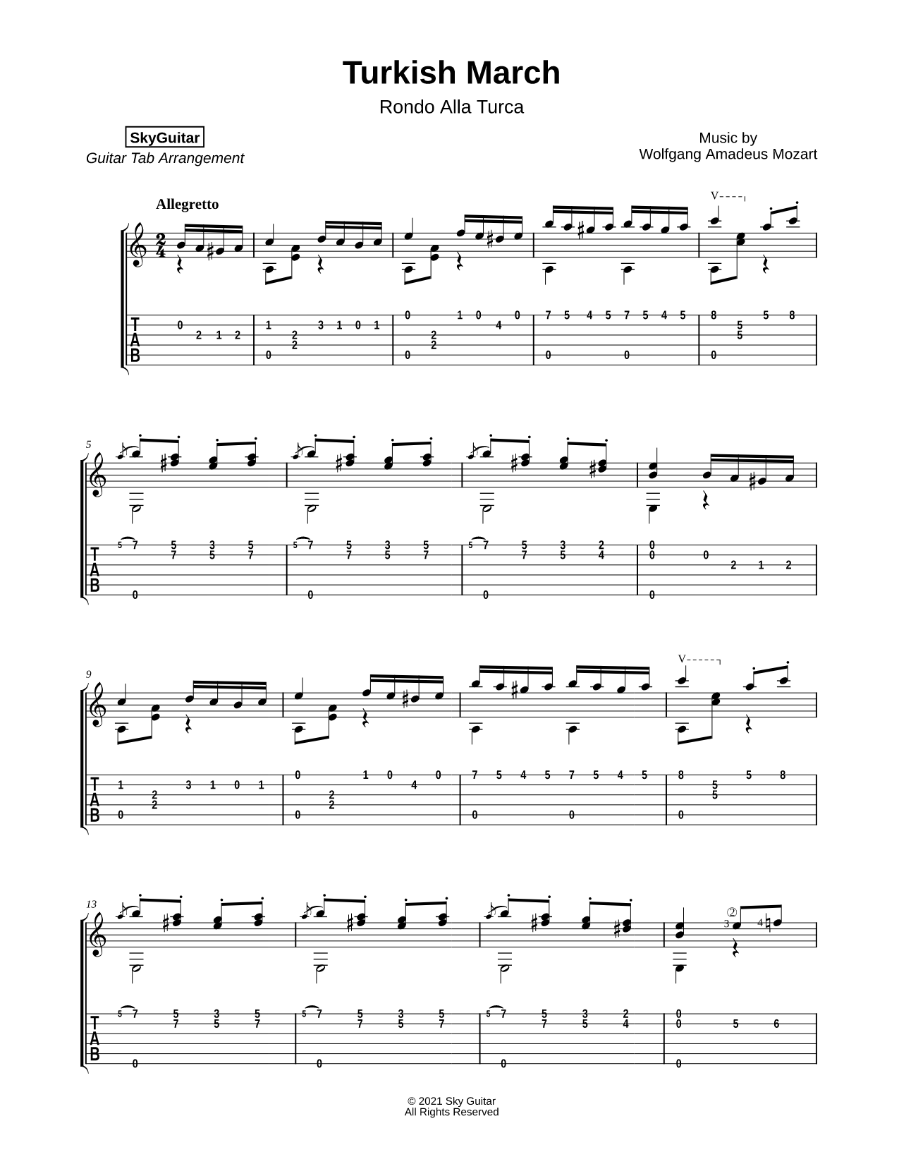 Rondo alla Turca