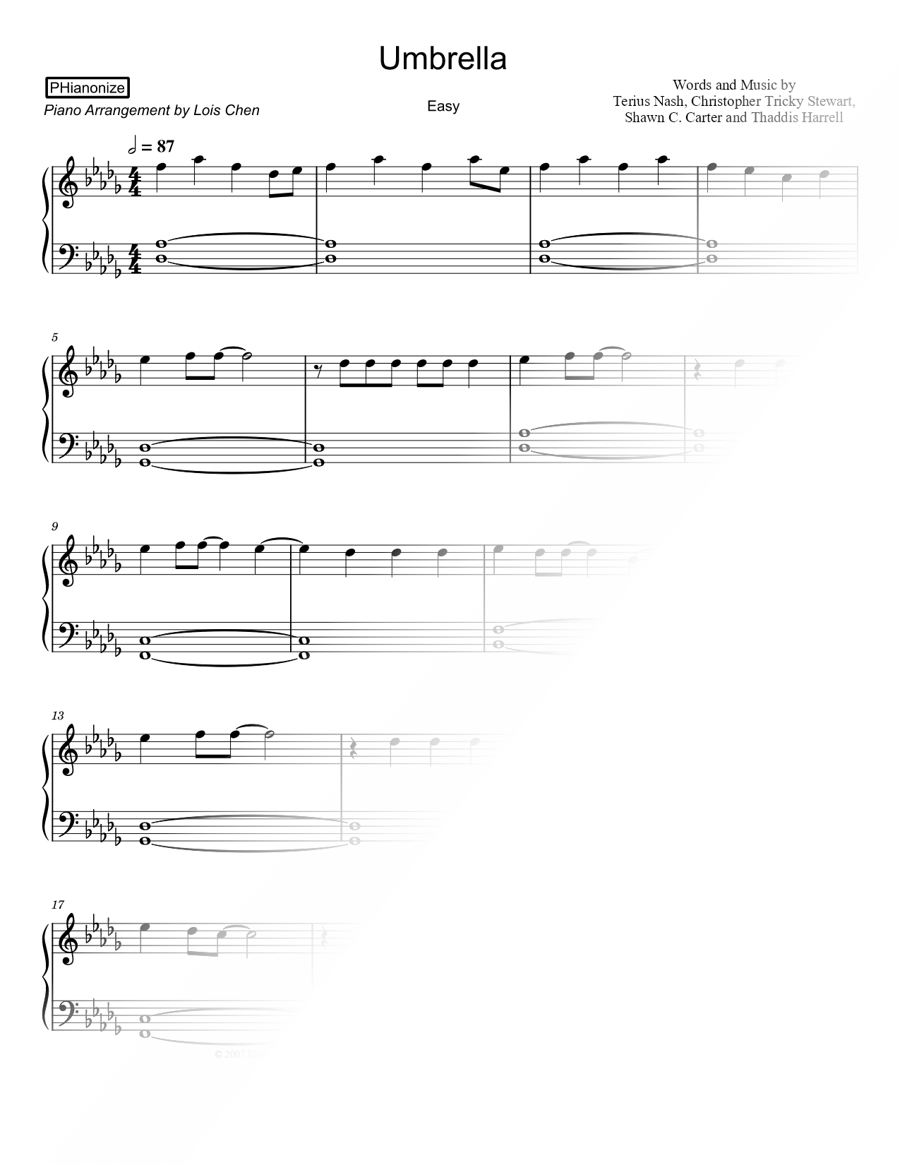 Umbrella [easy]