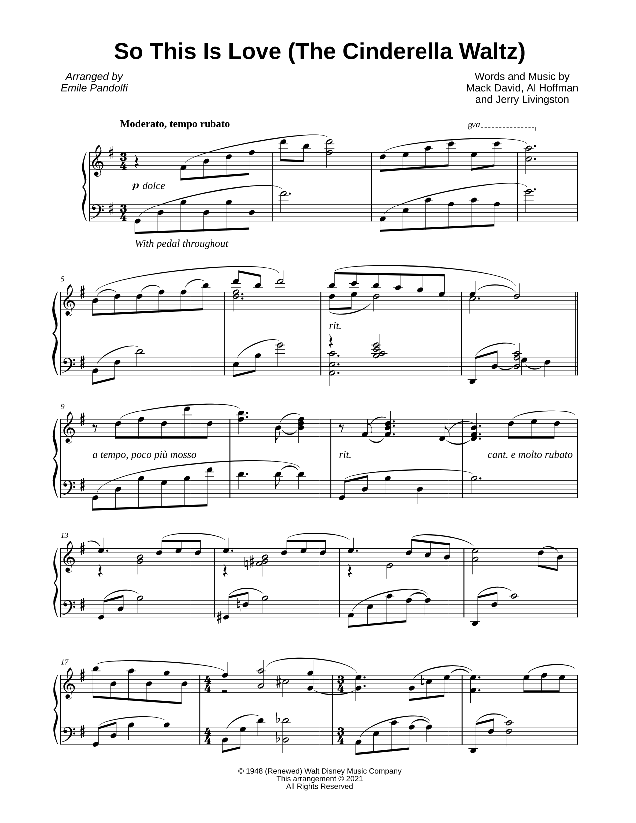 So This Is Love (The Cinderella Waltz)