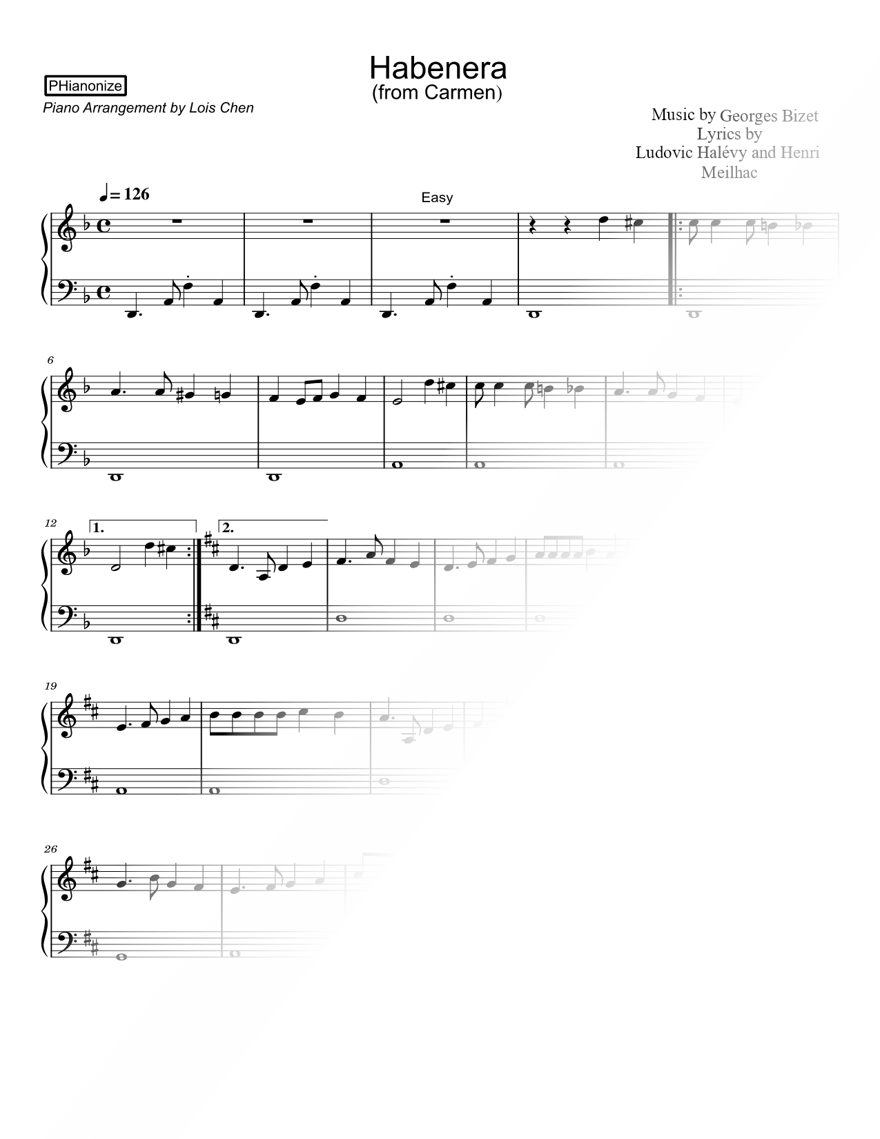 Habanera [easy]