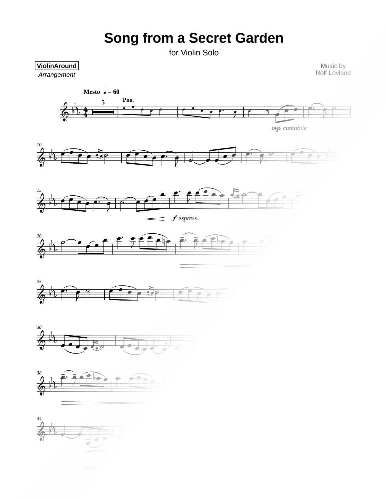 Song from a Secret Garden