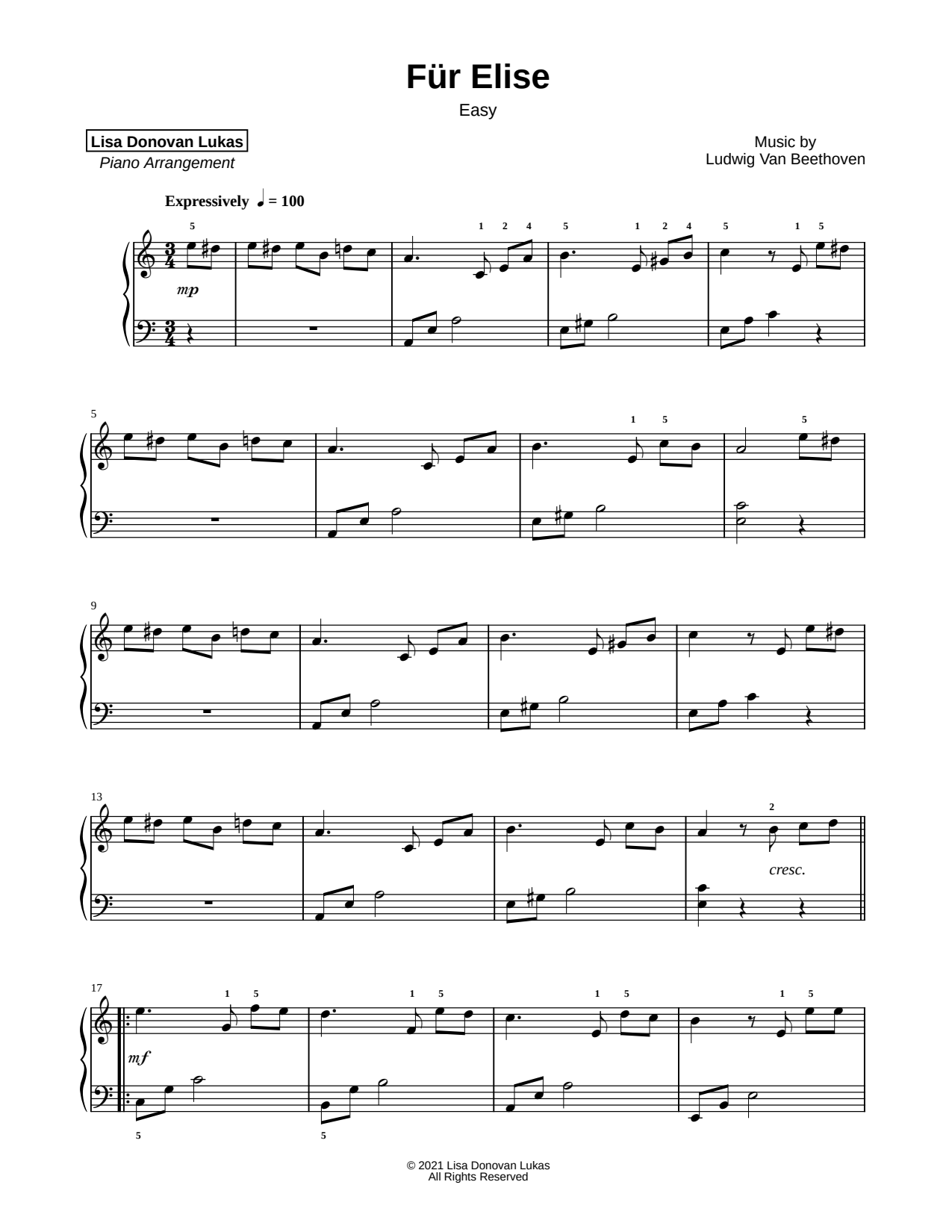 Für Elise [easy]