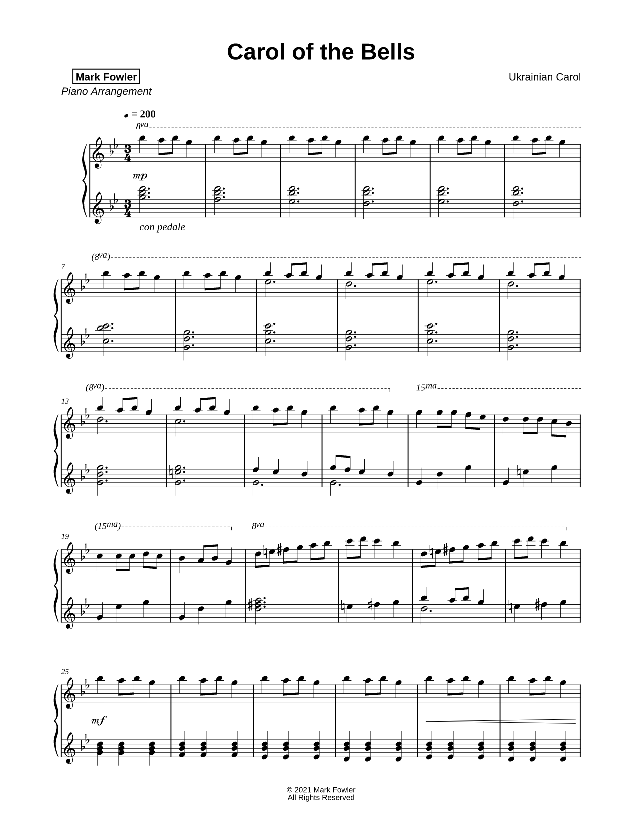 Carol of the Bells