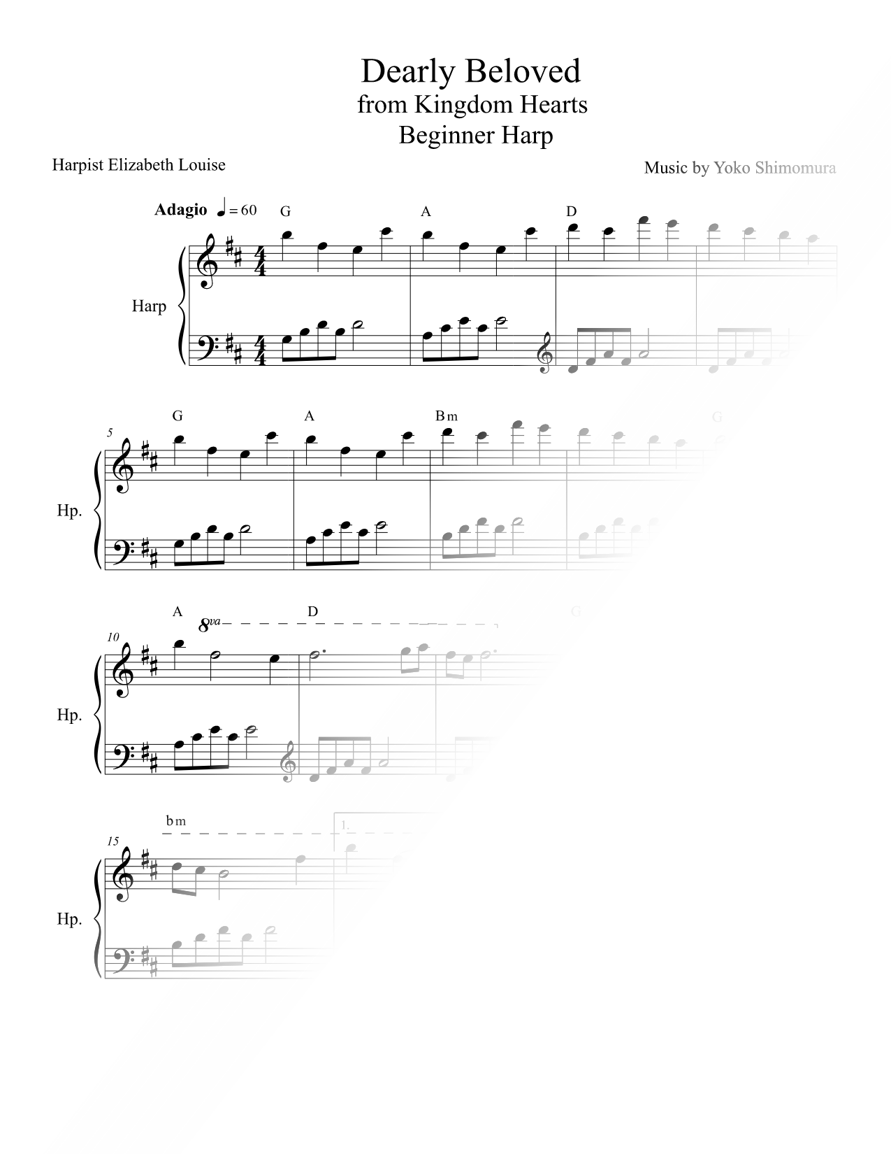 Dearly Beloved [beginner]