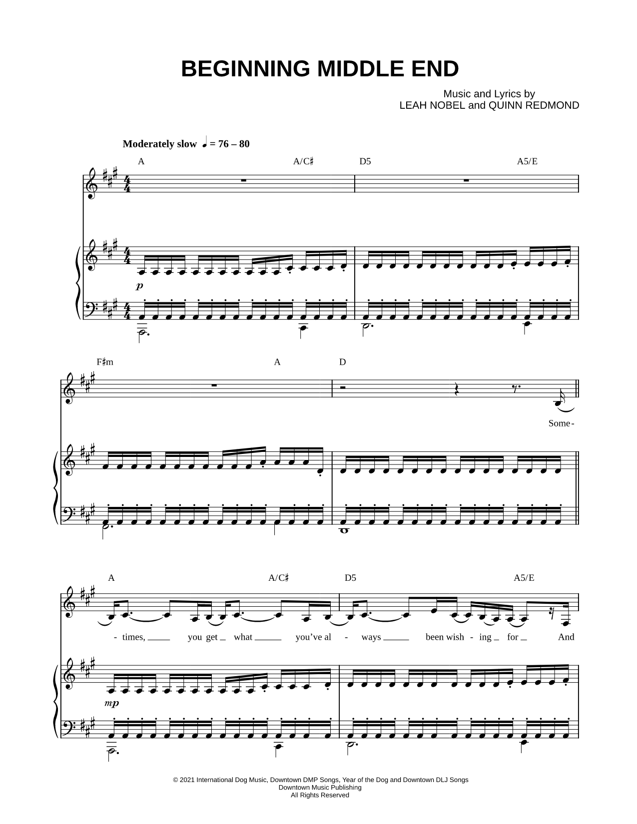 Beginning Middle End
