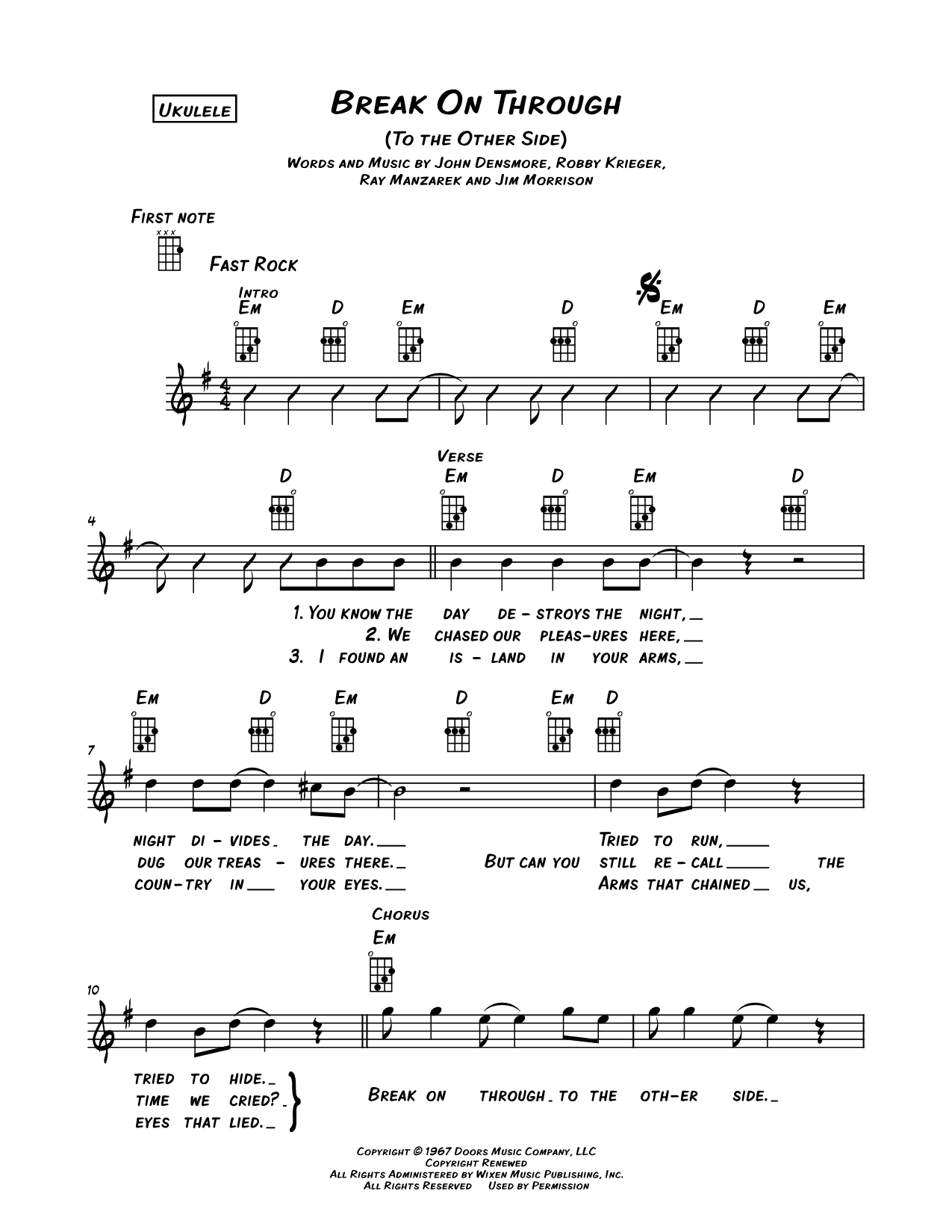 Break on Through (To the Other Side)
