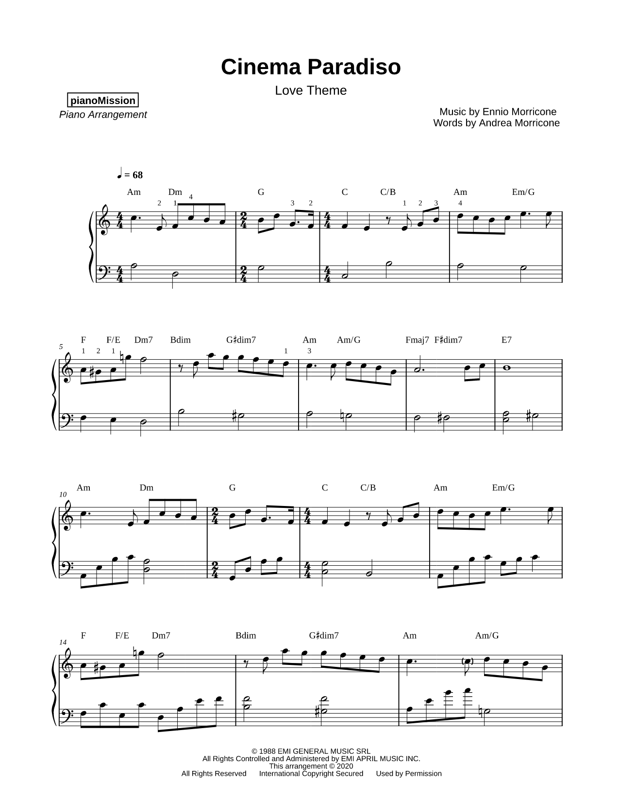 Love Theme from Cinema Paradiso