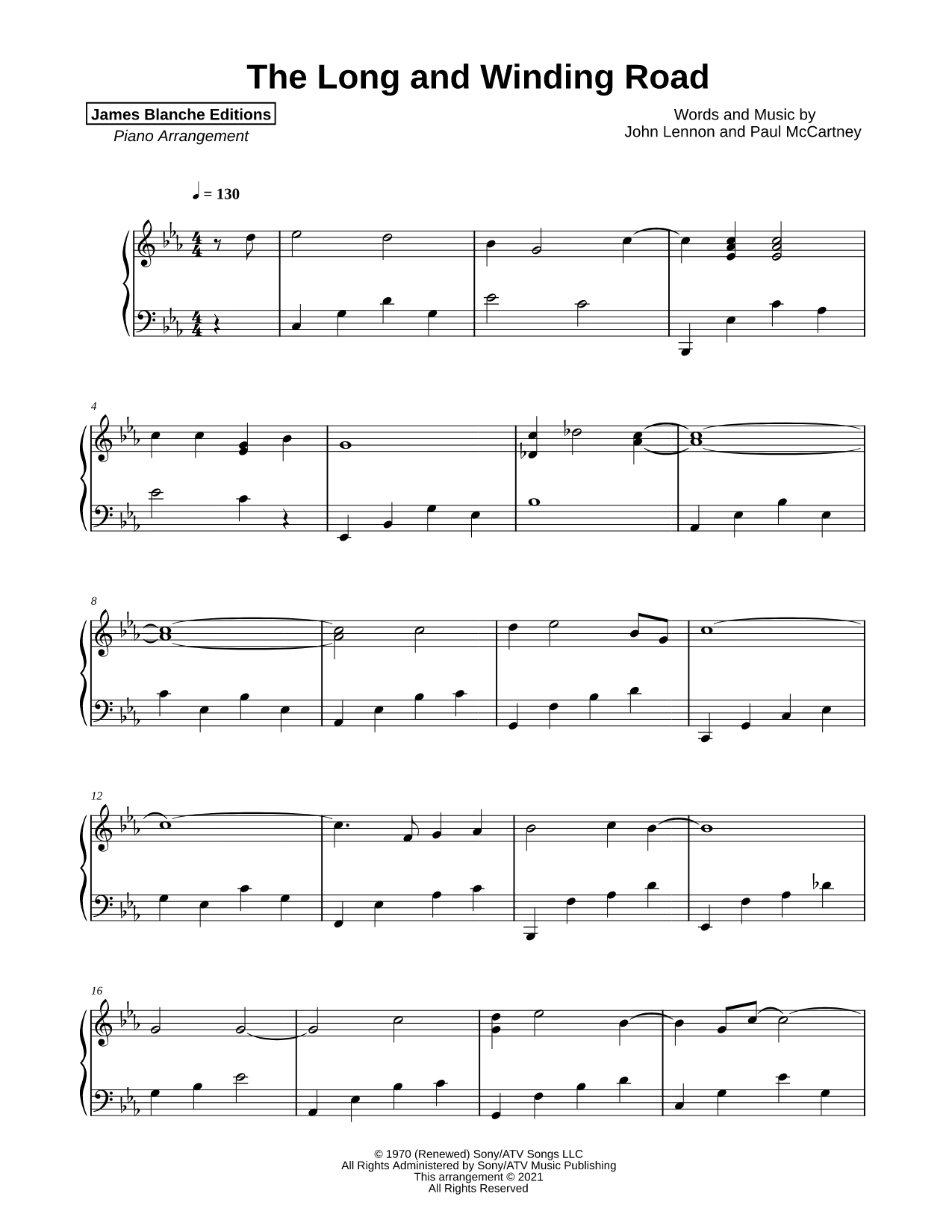The Long and Winding Road