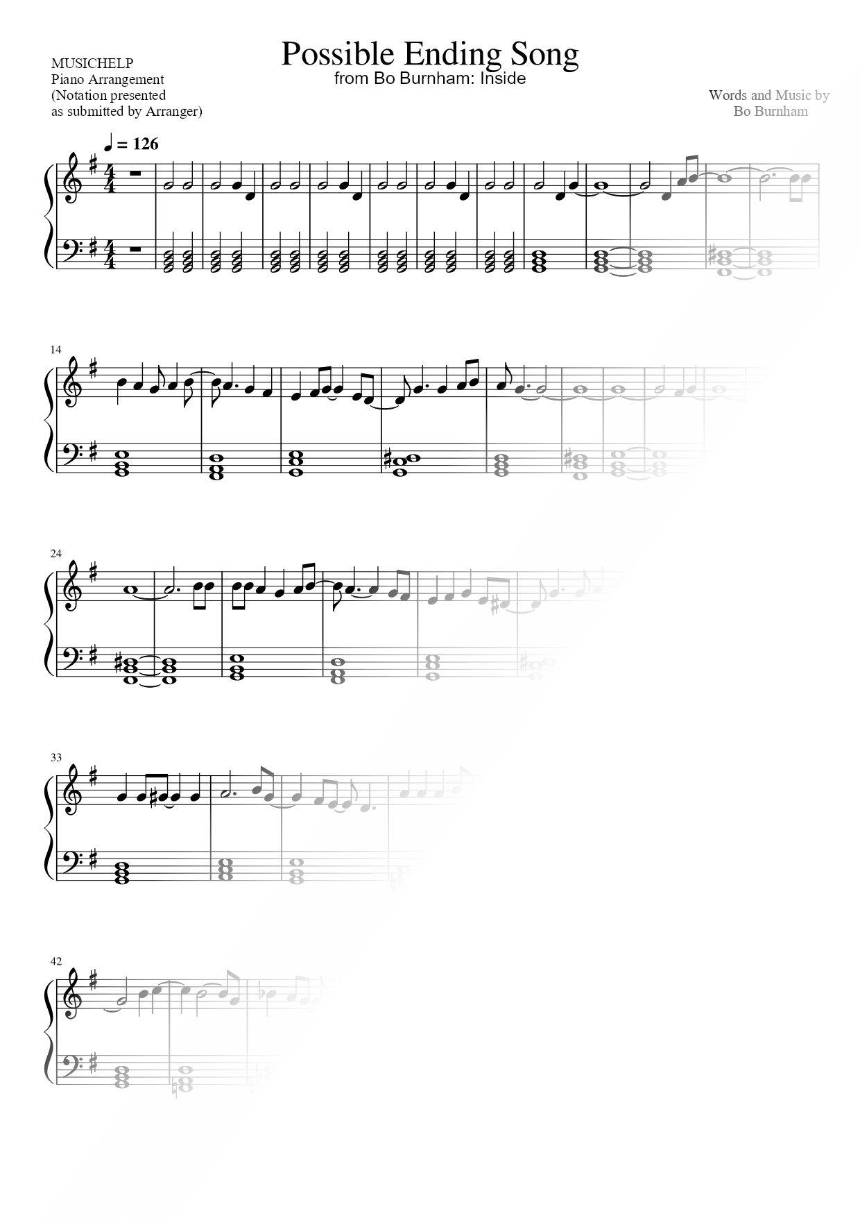 Possible Ending Song