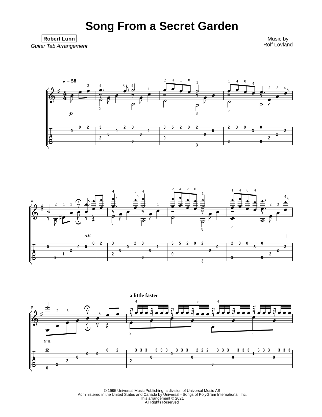 Song from a Secret Garden