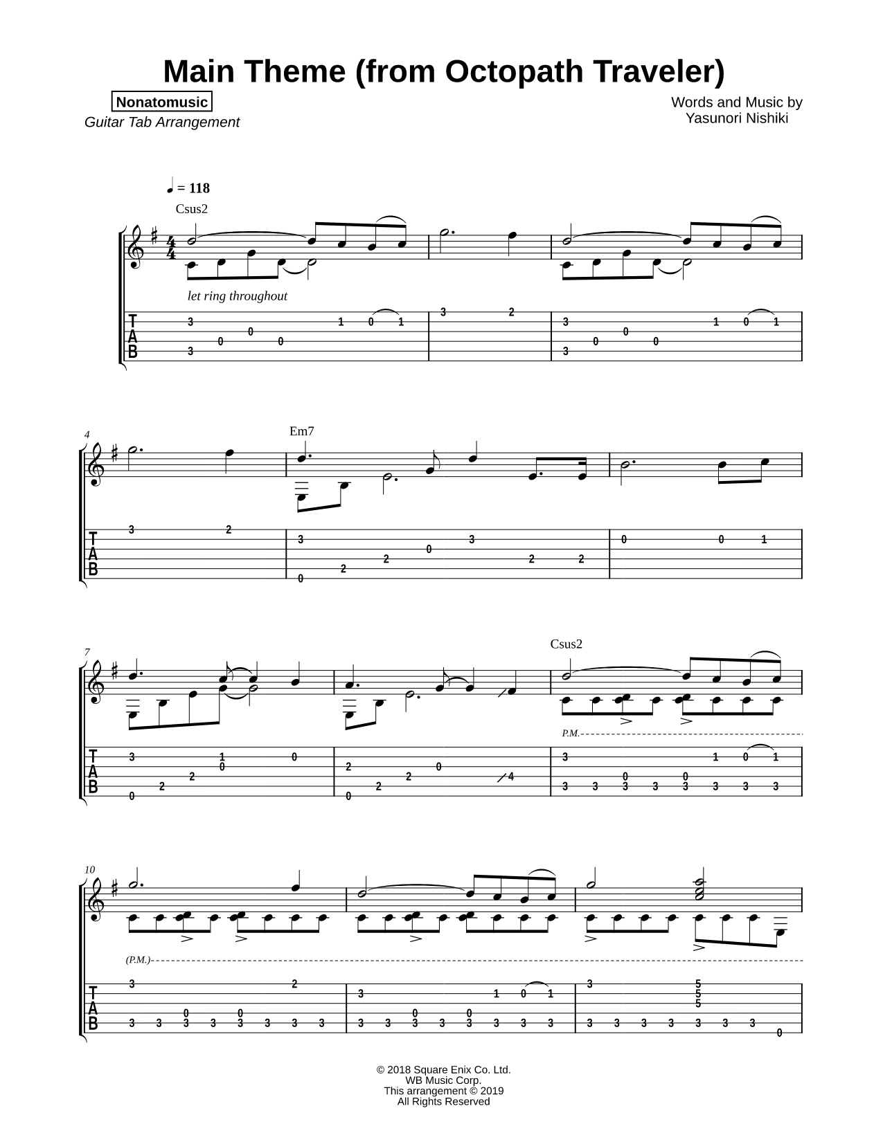 Main Theme (from Octopath Traveler)