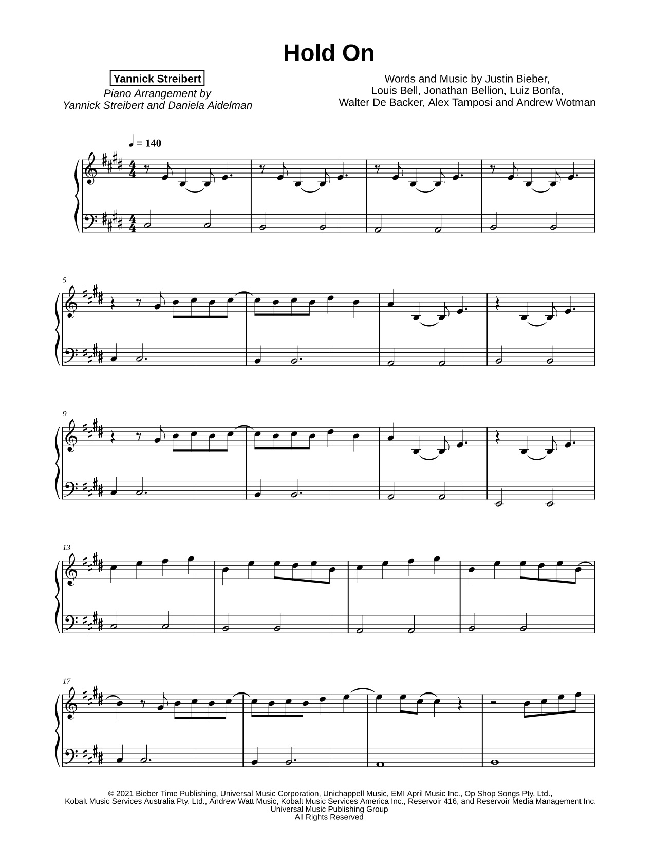 Hold On [easy]