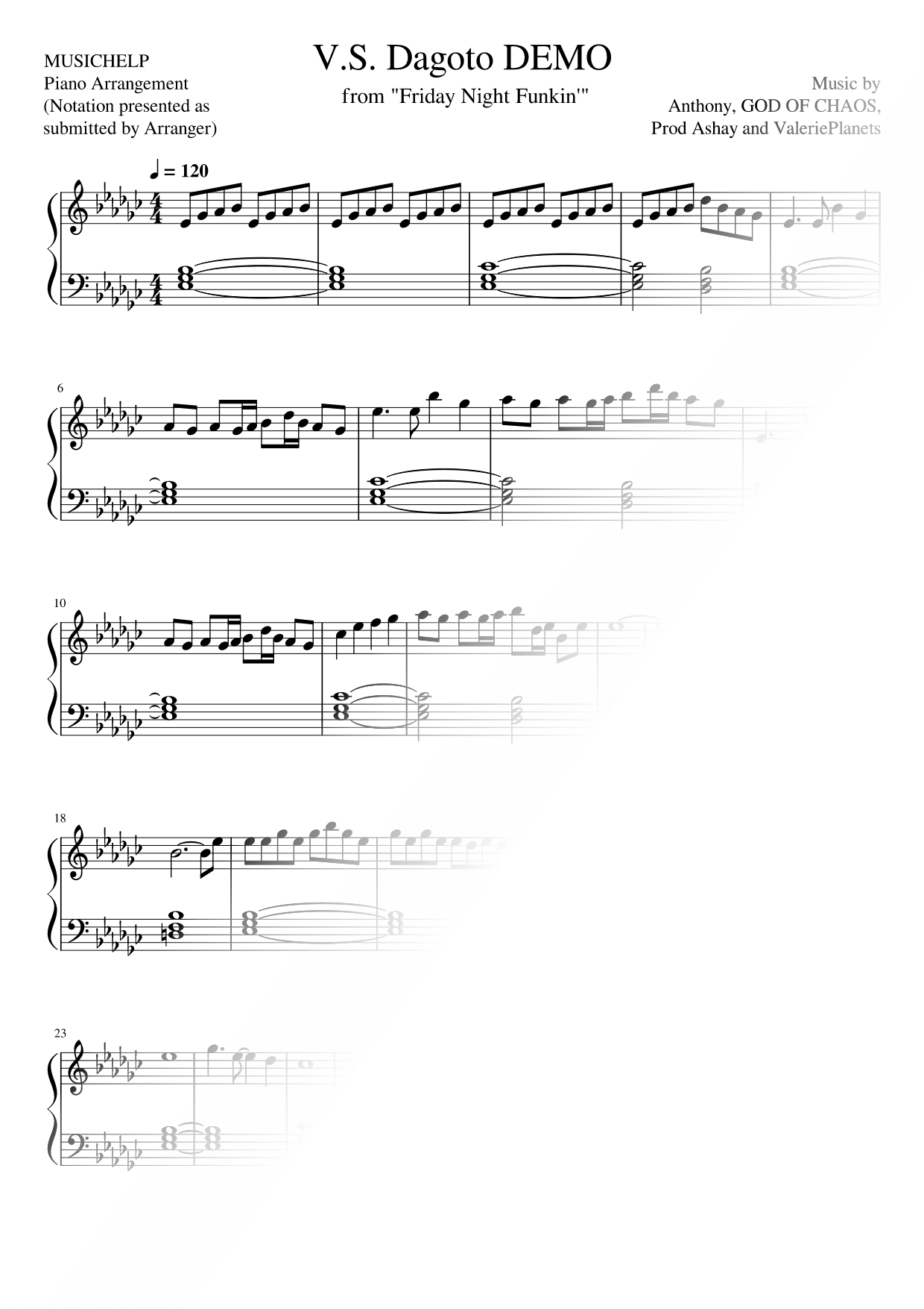 V.S. Dagoto DEMO