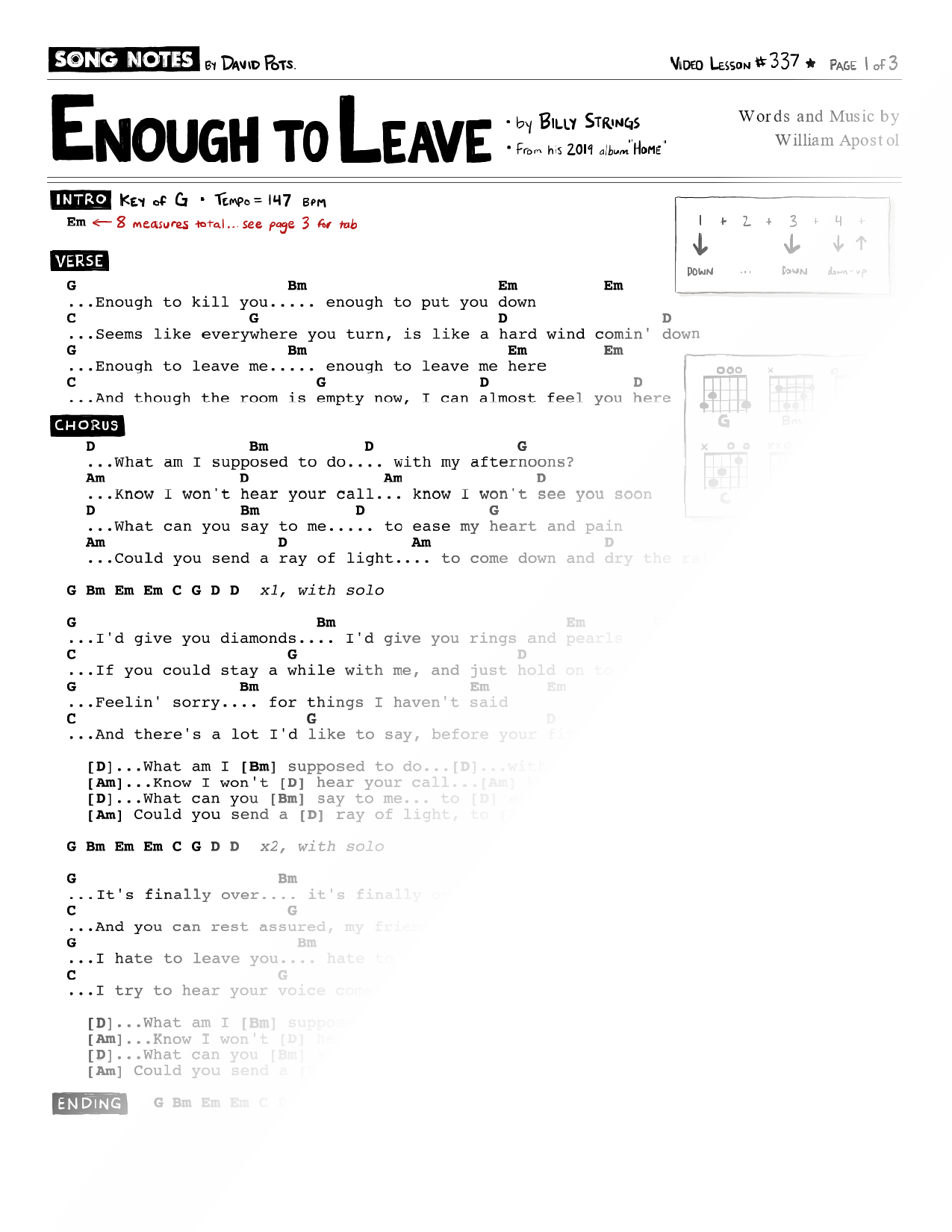 Enough to Leave
