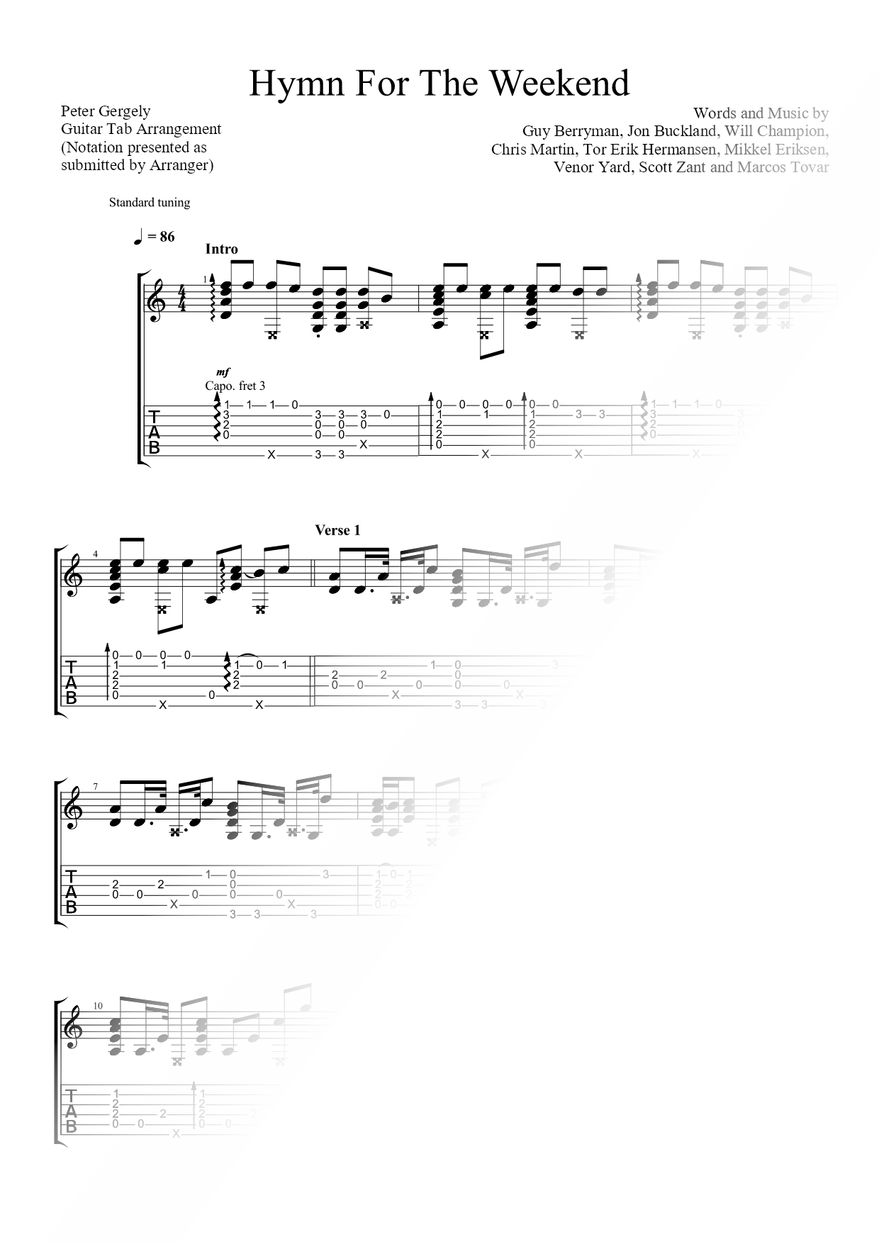 Hymn for the Weekend