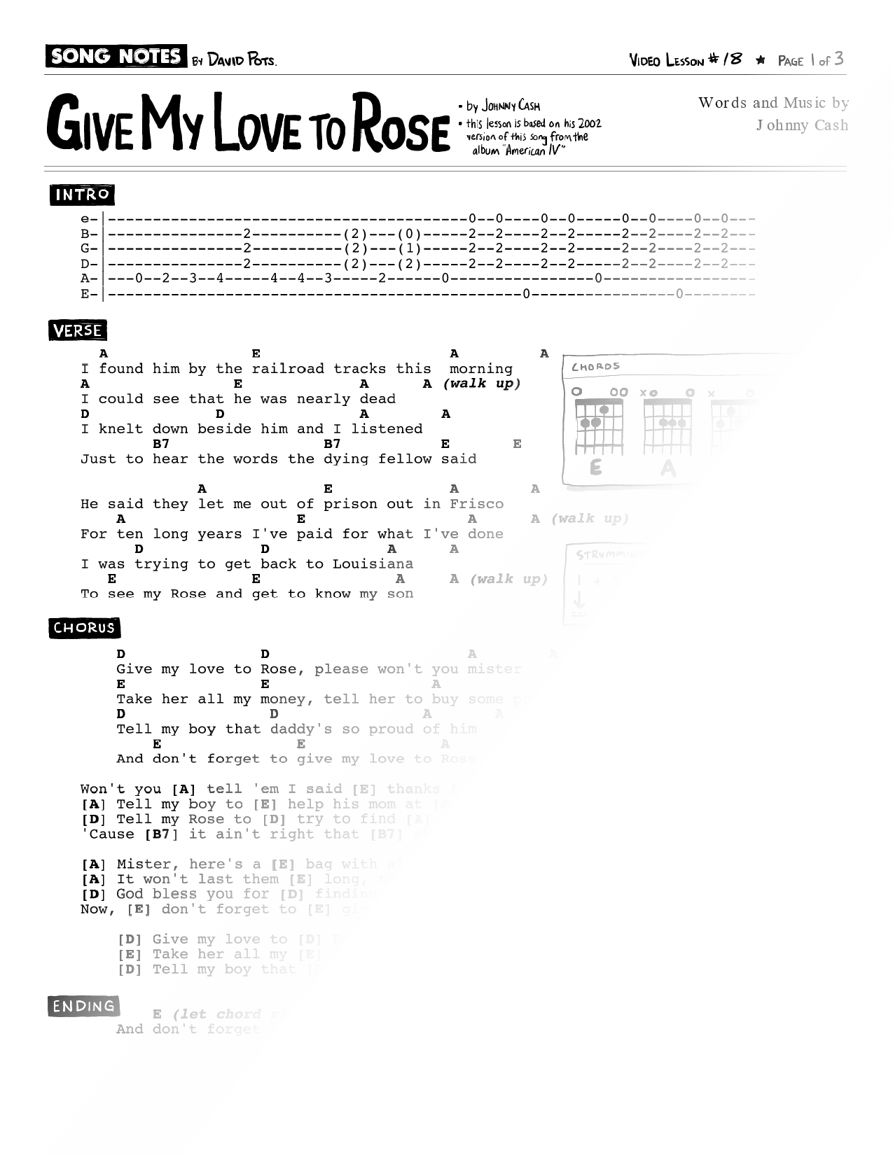 Give My Love to Rose