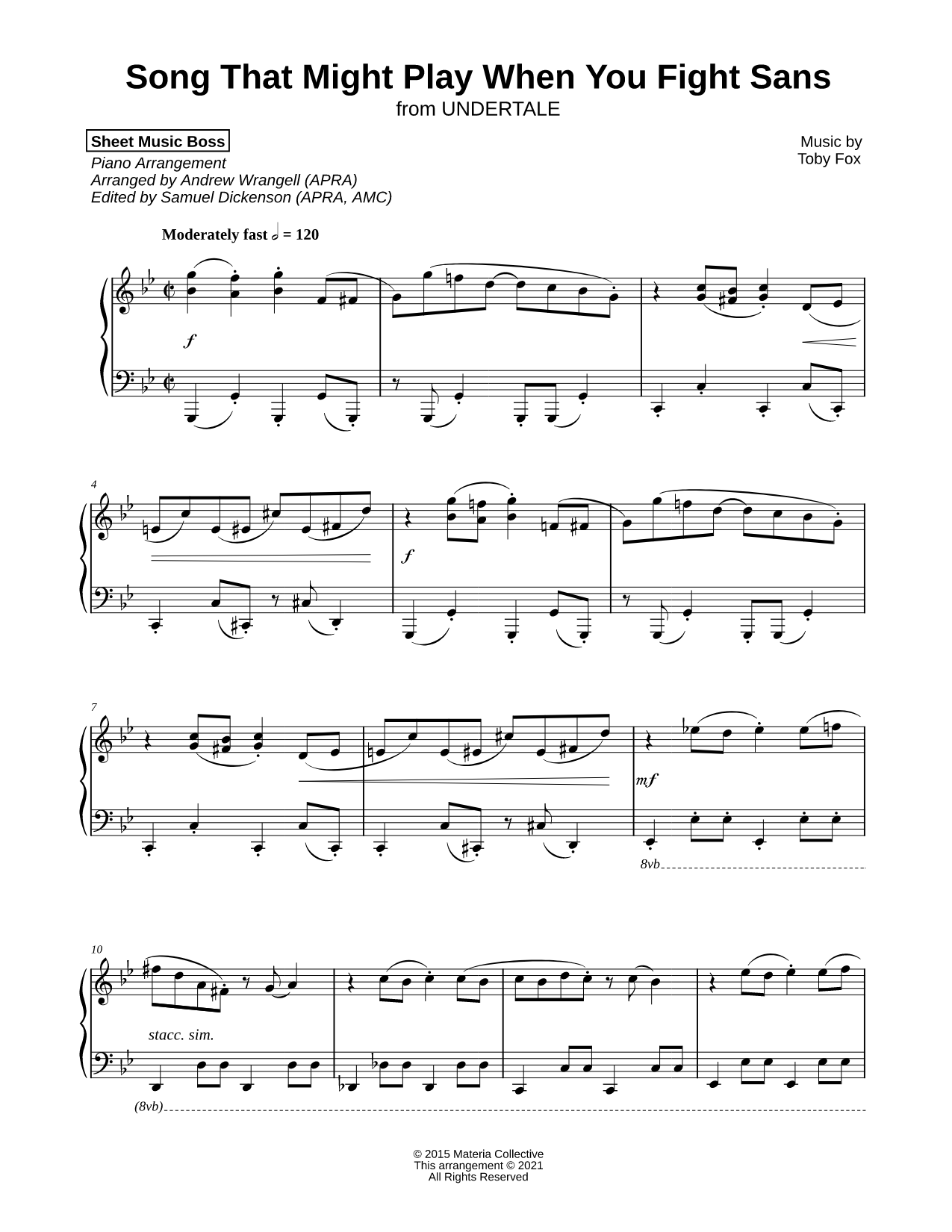 Song That Might Play When You Fight Sans