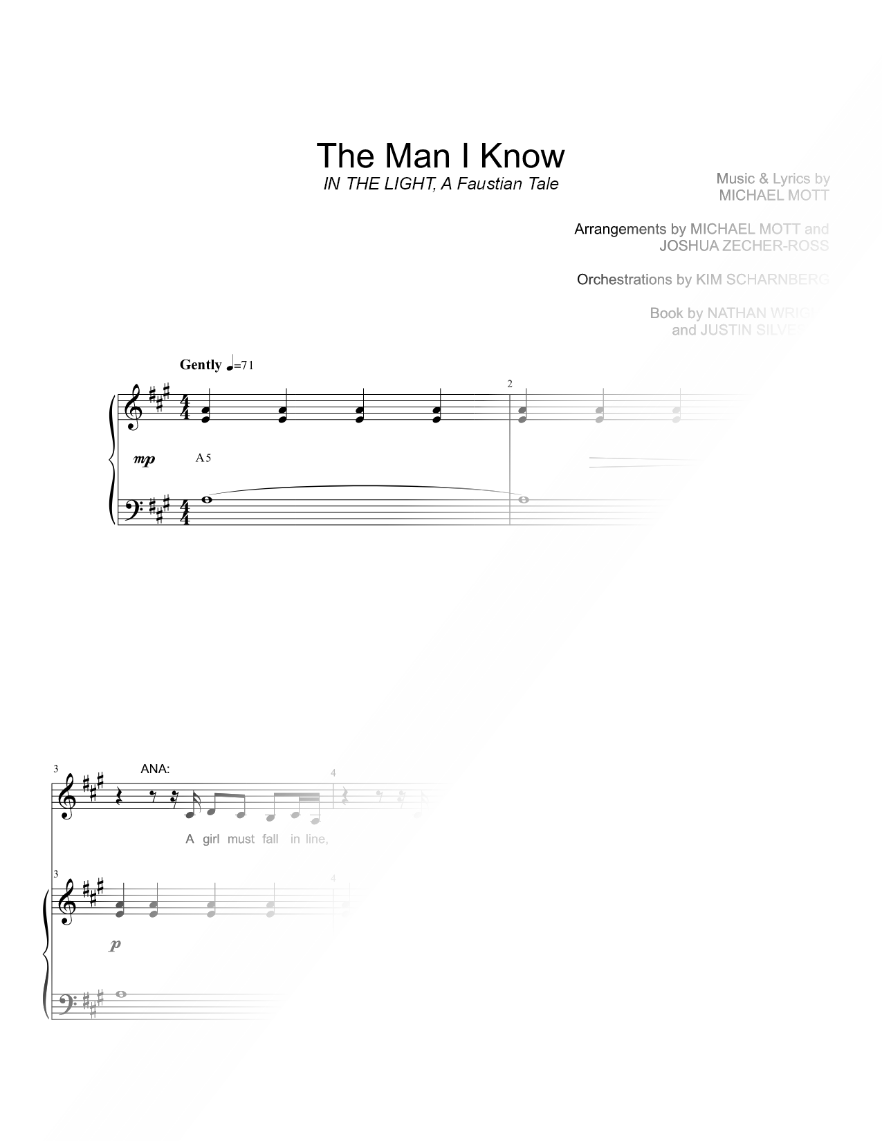 The Man I Know (from In the Light, a Faustian Tale)