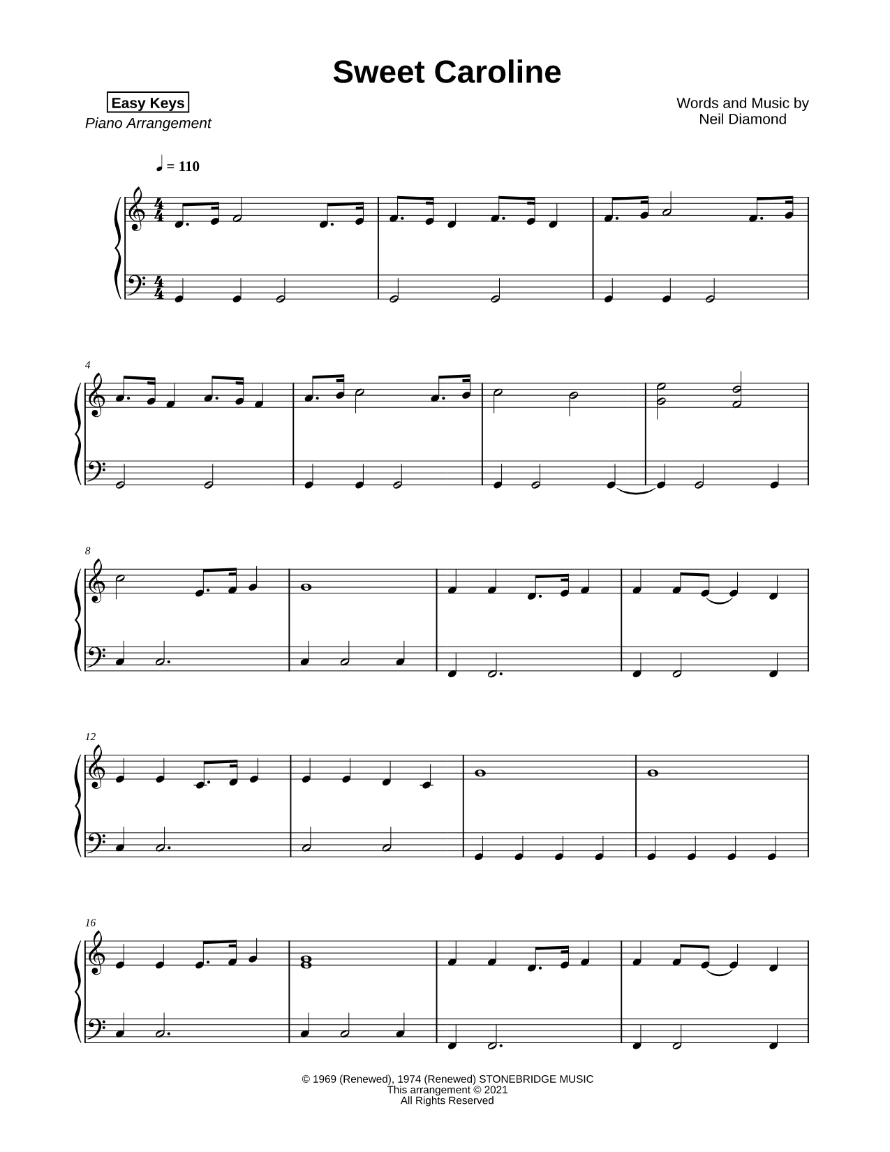 Sweet Caroline