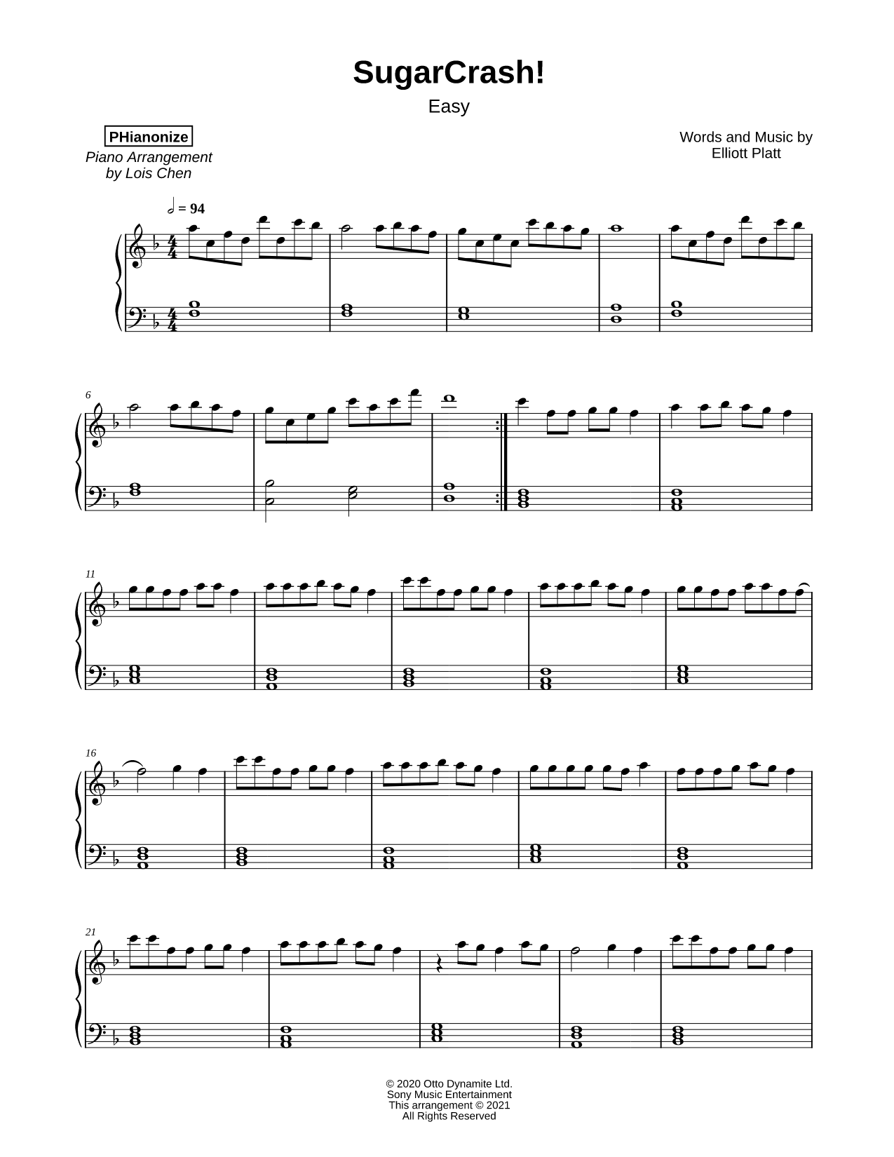 SugarCrash! [easy]
