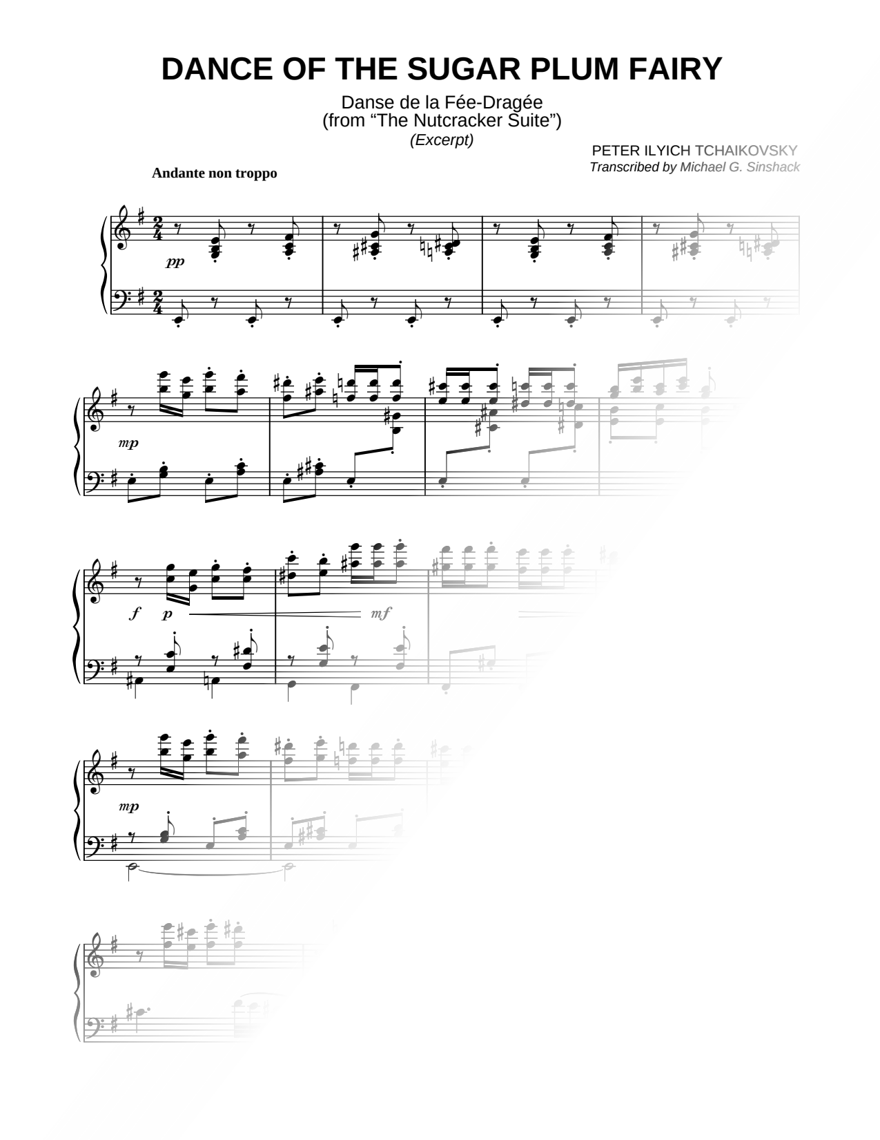 Dance of the Sugar Plum Fairy [free excerpt]