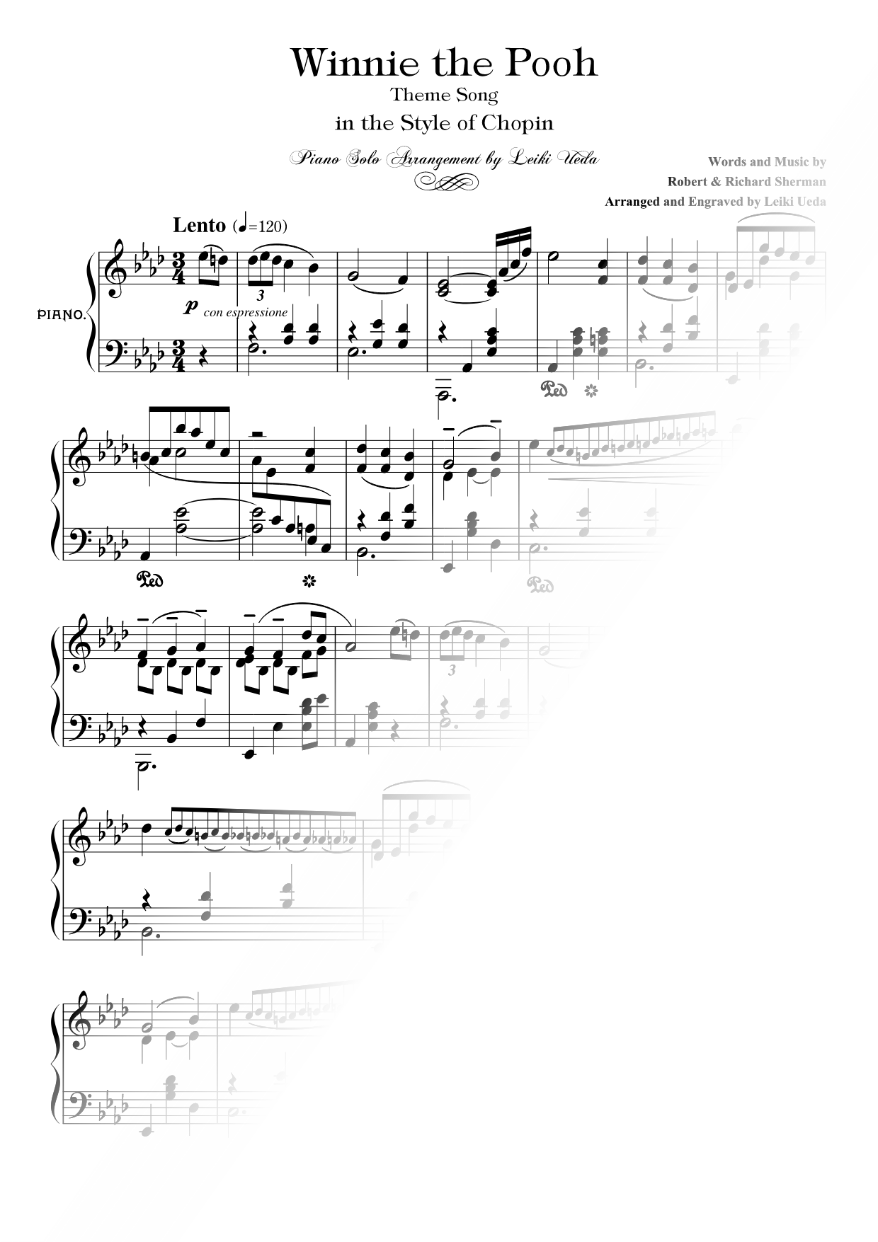 Winnie the Pooh (In the style of Chopin)