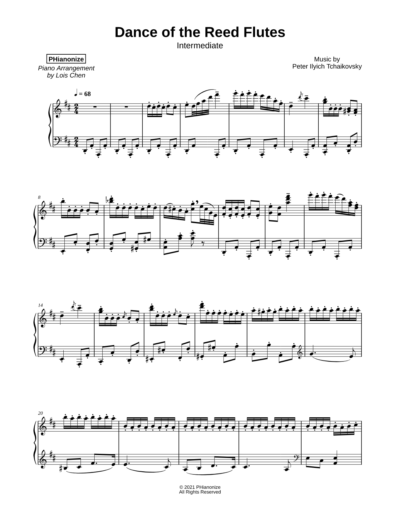 Dance of the Reed Flutes [intermediate]