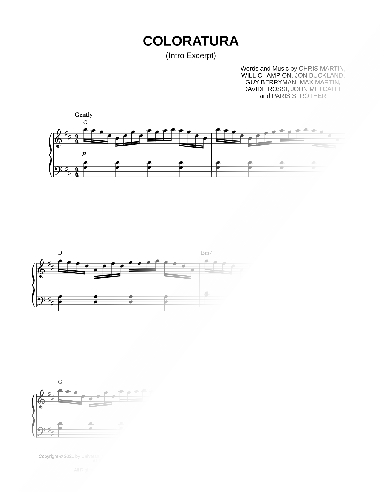 Coloratura (Intro Excerpt)