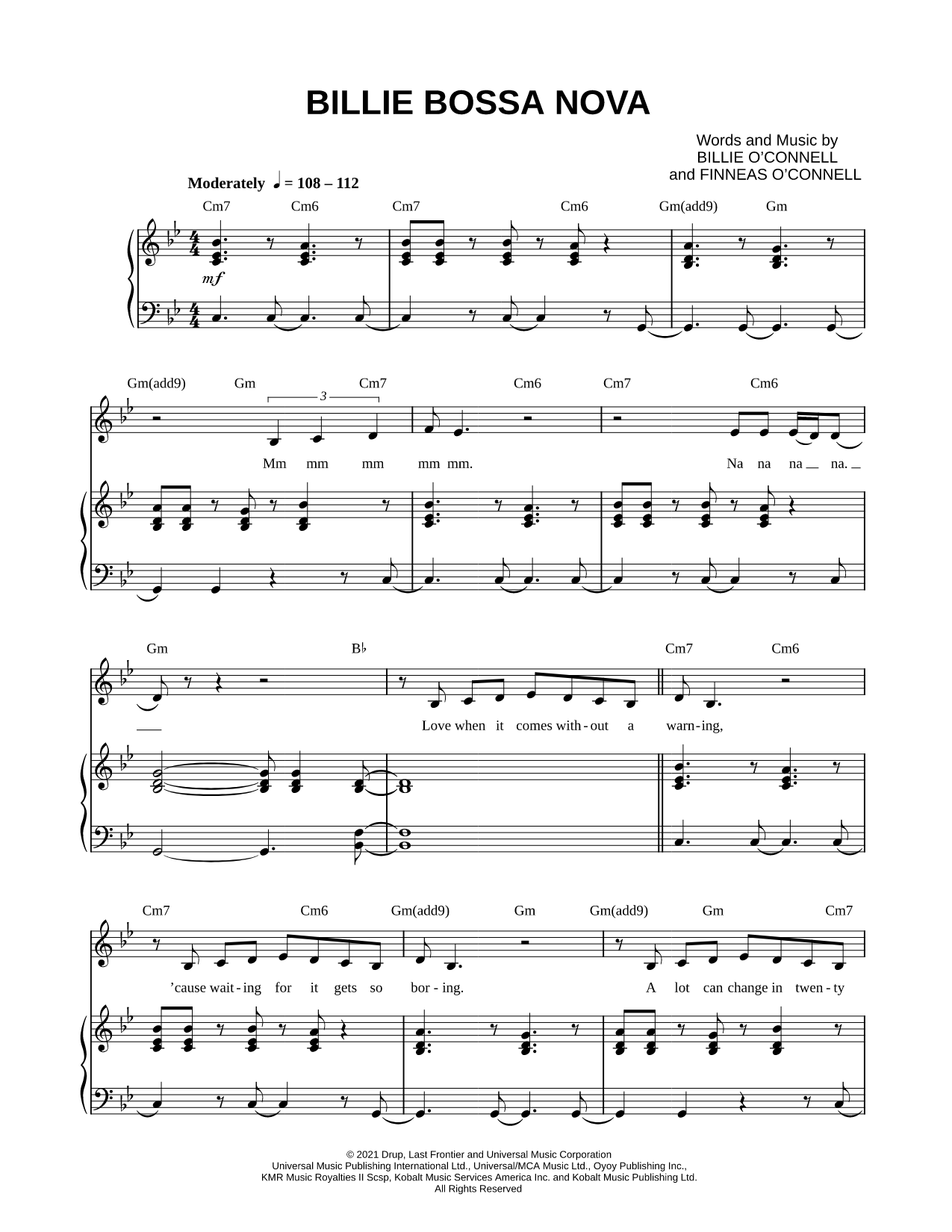 Billie Bossa Nova