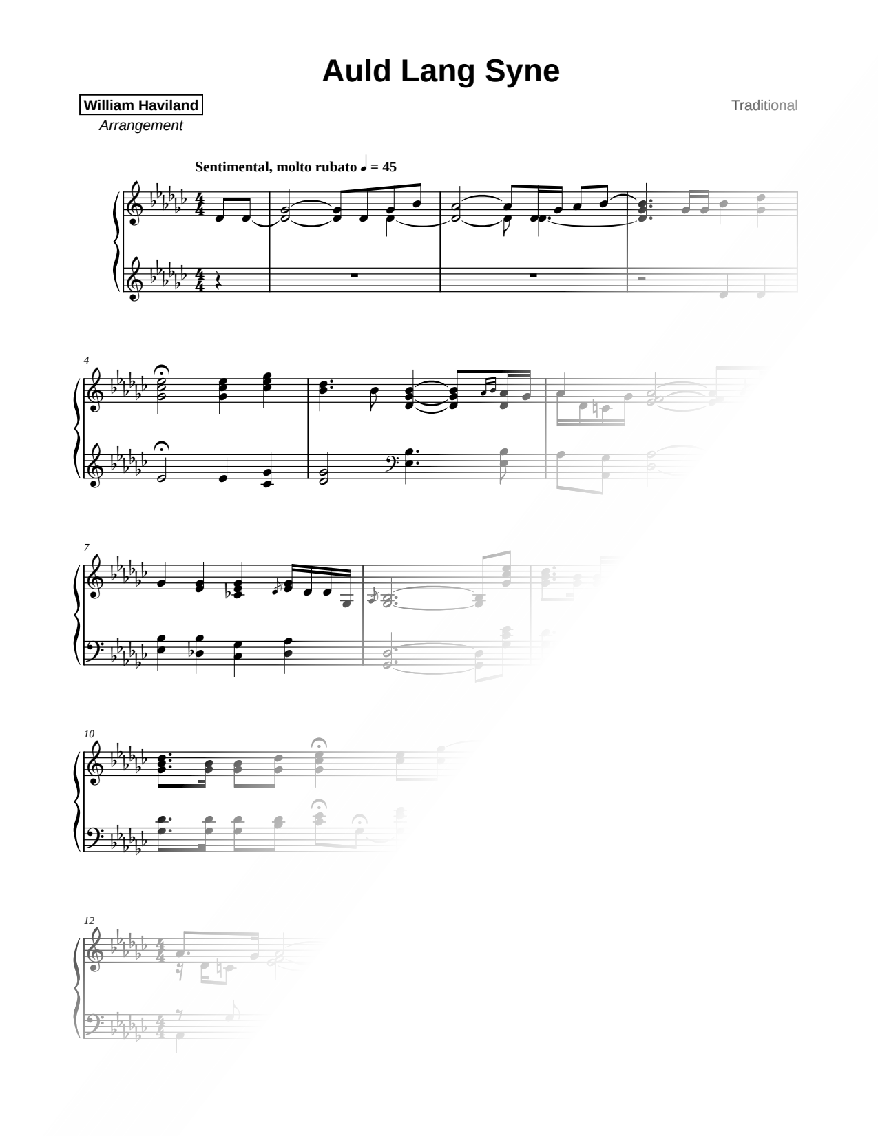 Auld Lang Syne