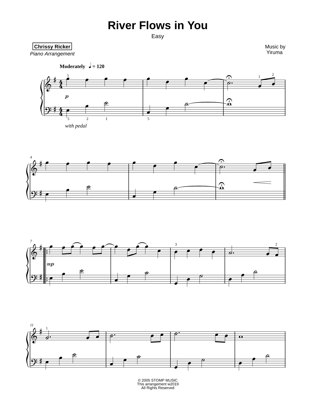 River Flows in You [easy]