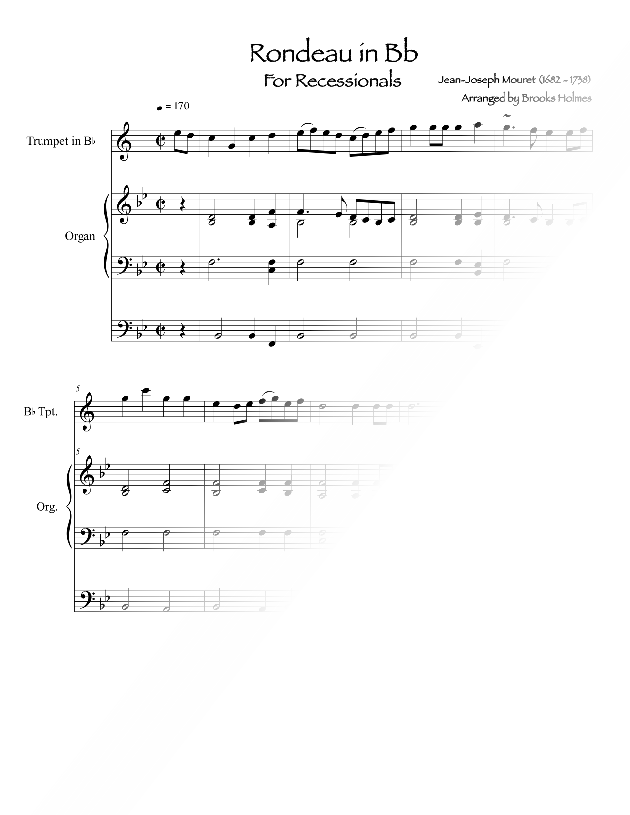 Rondeau - Trumpet & Organ