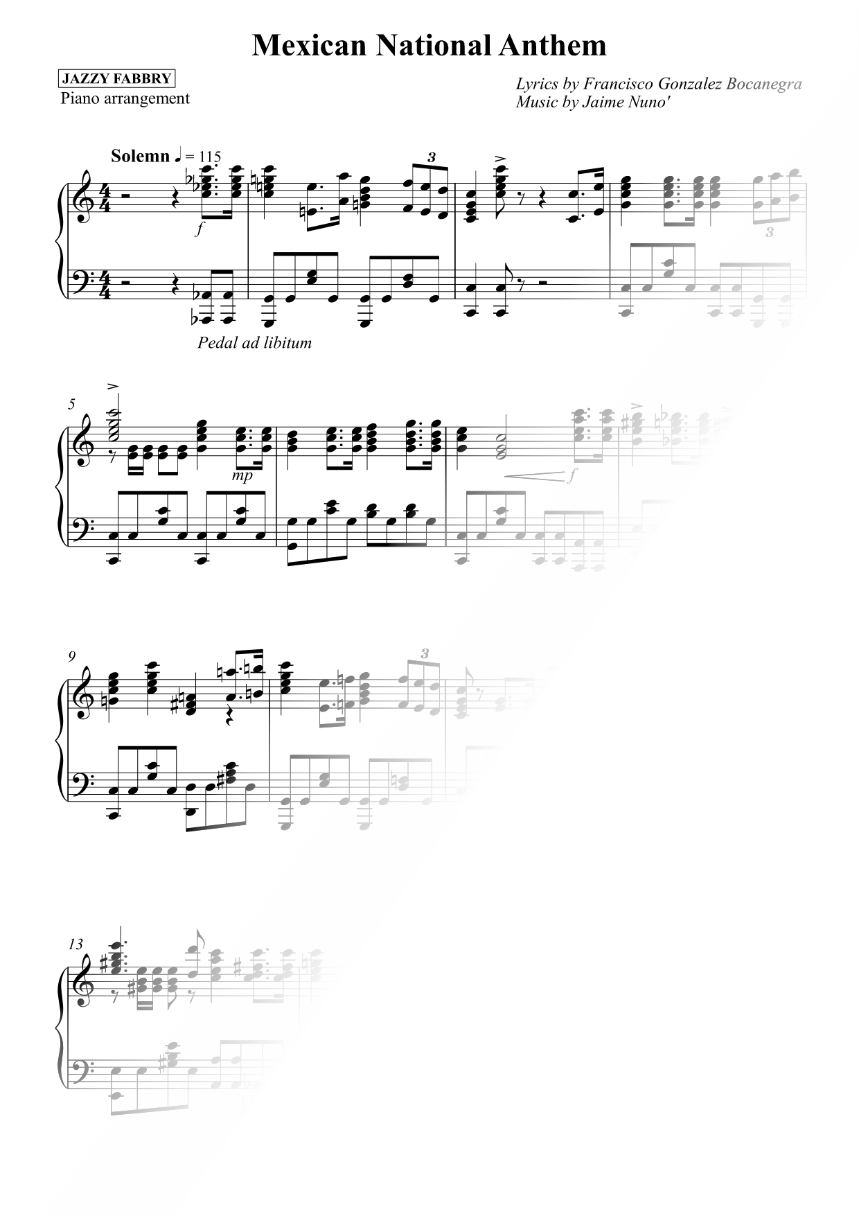 Mexican National Anthem