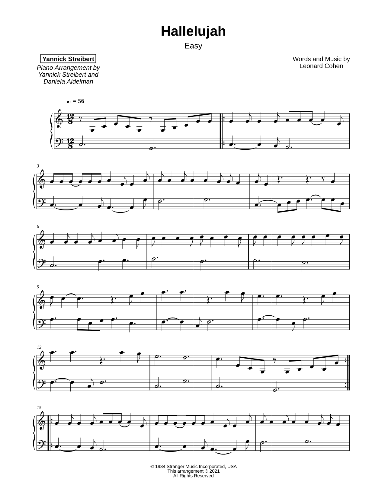 Hallelujah [easy]