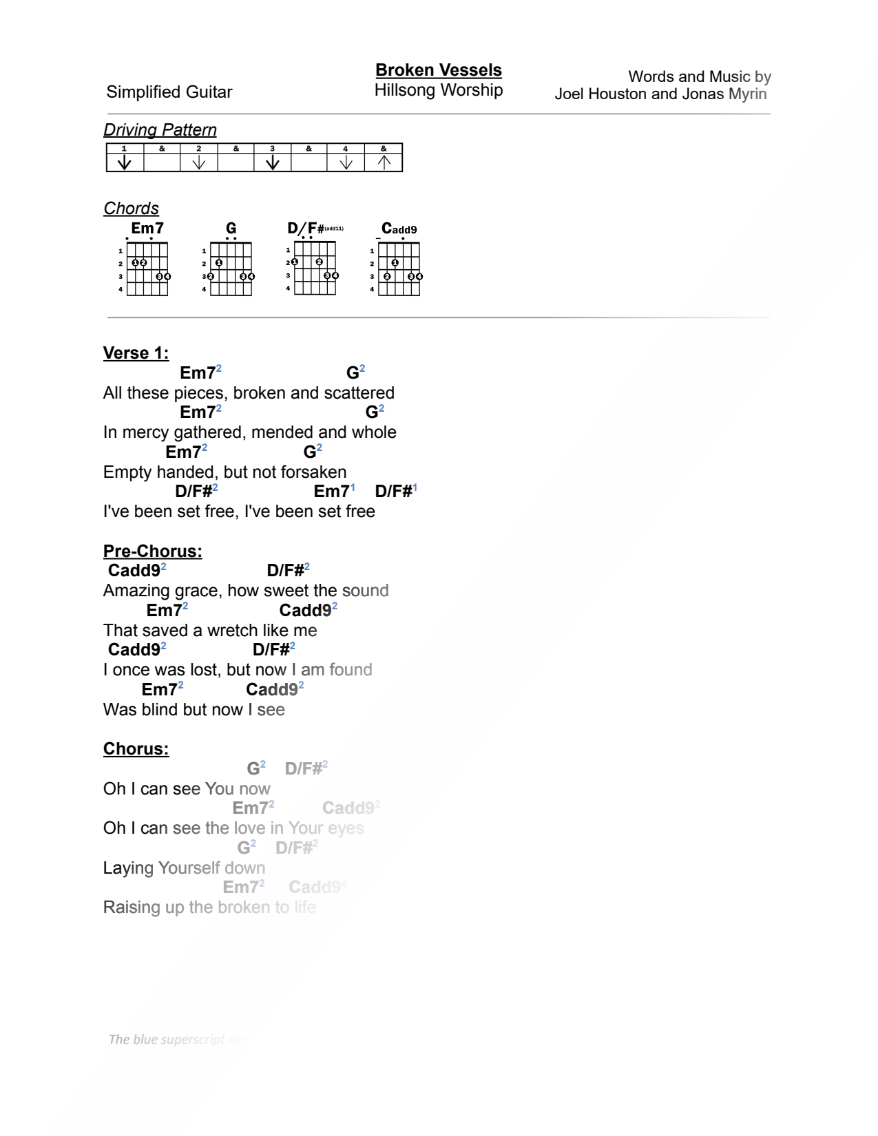 Broken Vessels (Amazing Grace)