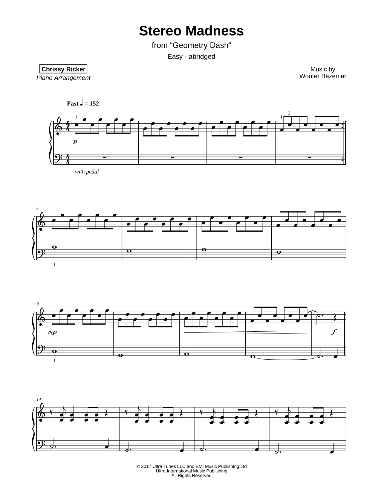 Stereo Madness [easy - abridged]