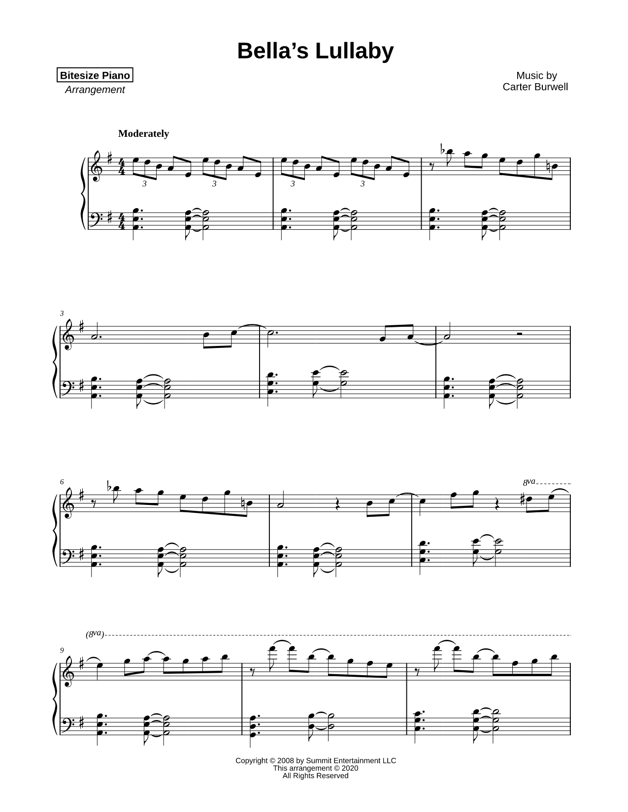 Bella's Lullaby