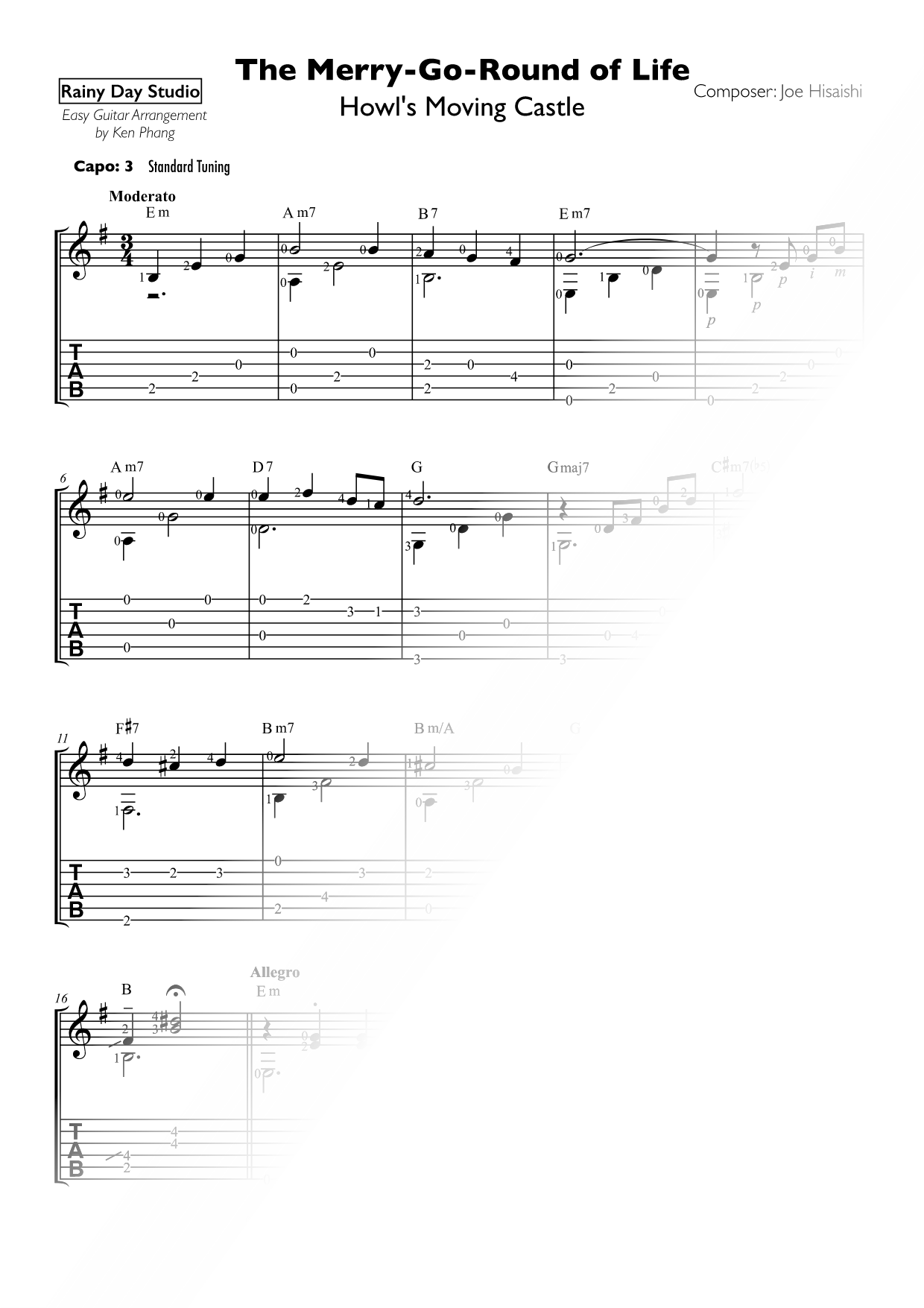 The Merry-Go-Round of Life [easy]