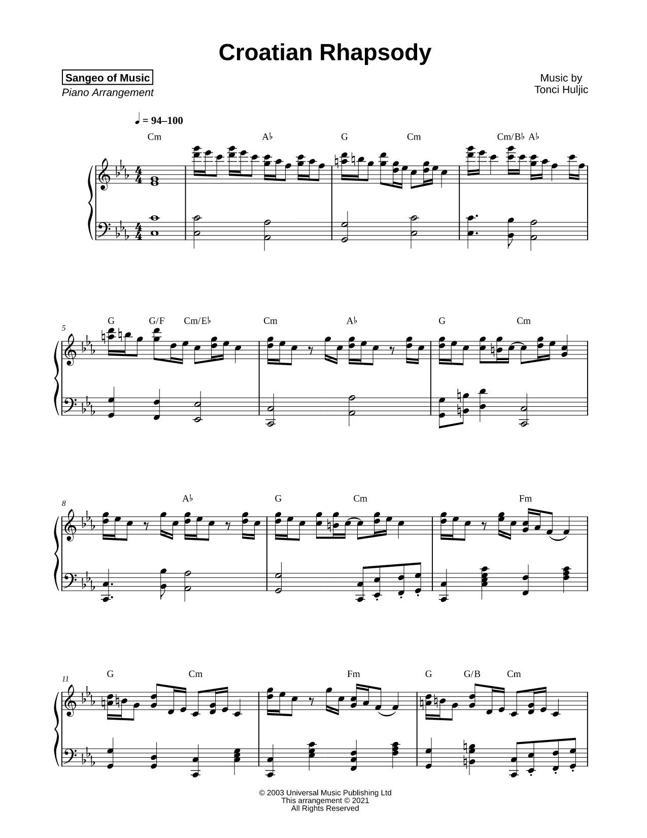 Croatian Rhapsody