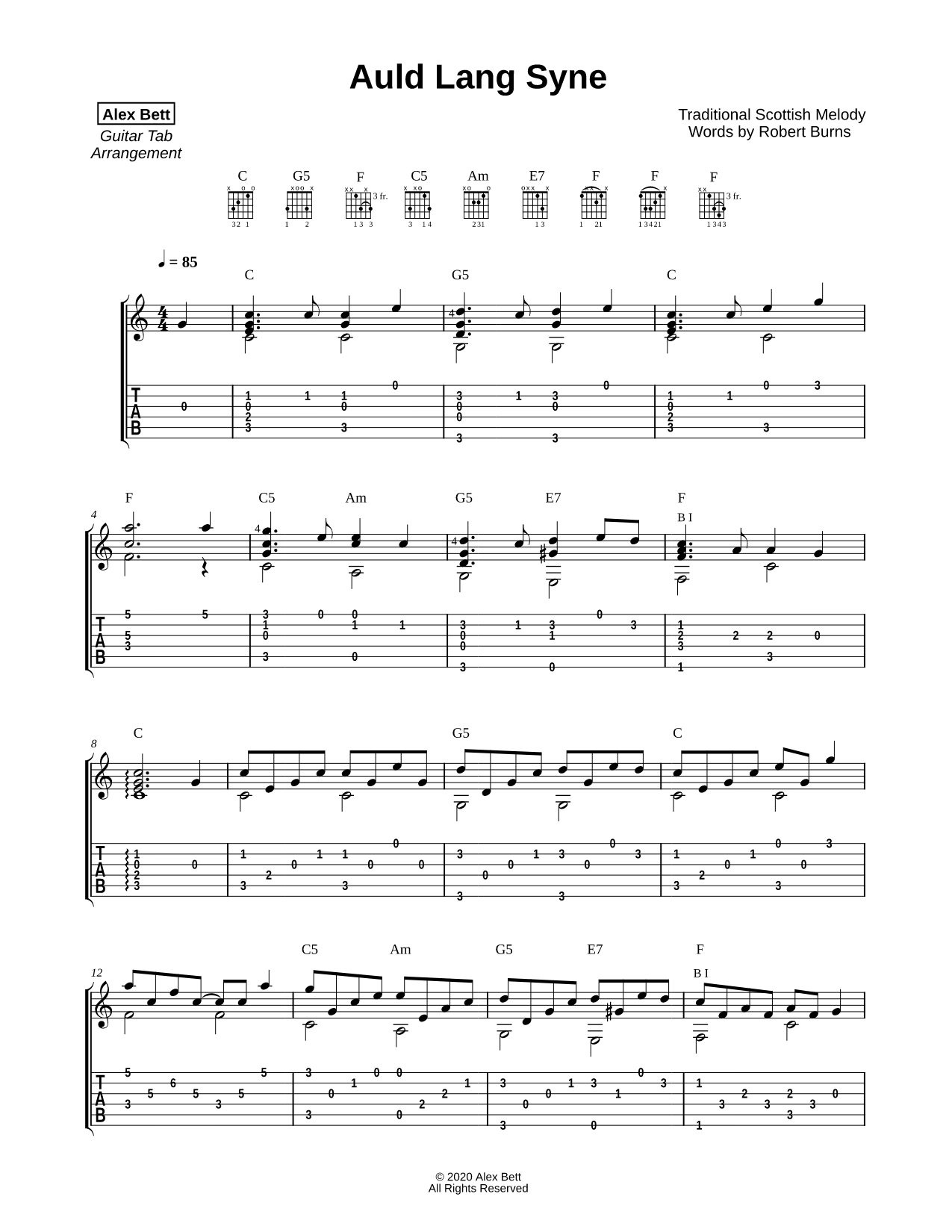 Auld Lang Syne