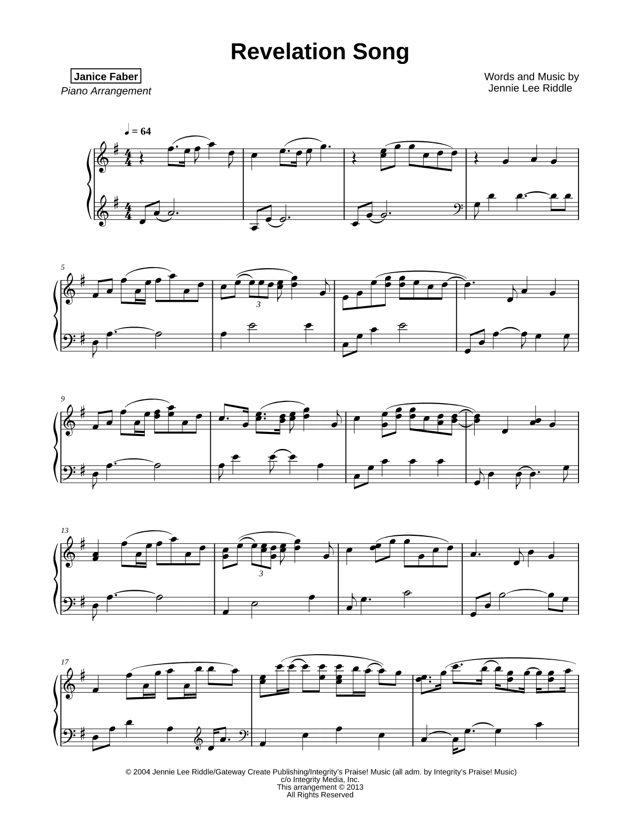 Revelation Song
