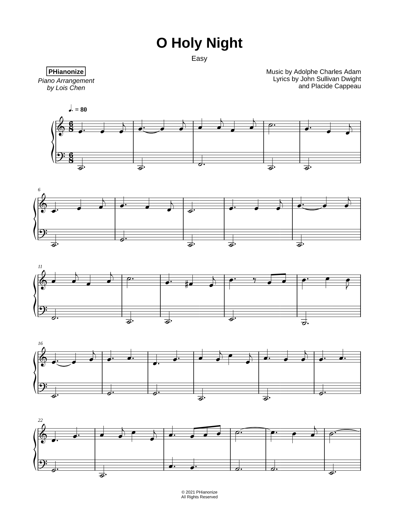 O Holy Night [easy]