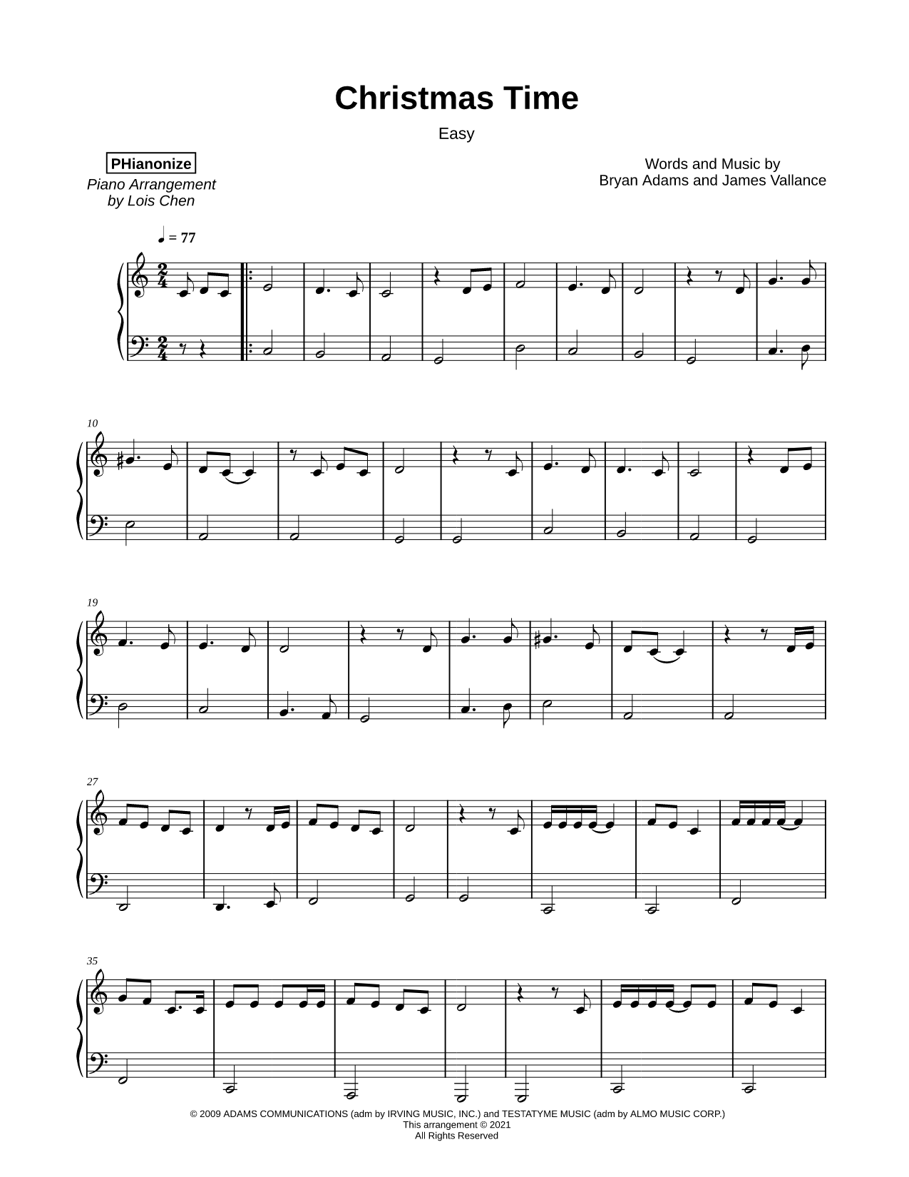 Christmas Time [easy]