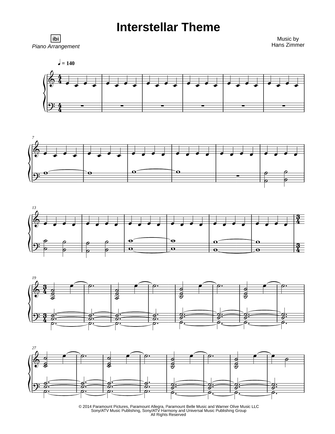 Interstellar Theme
