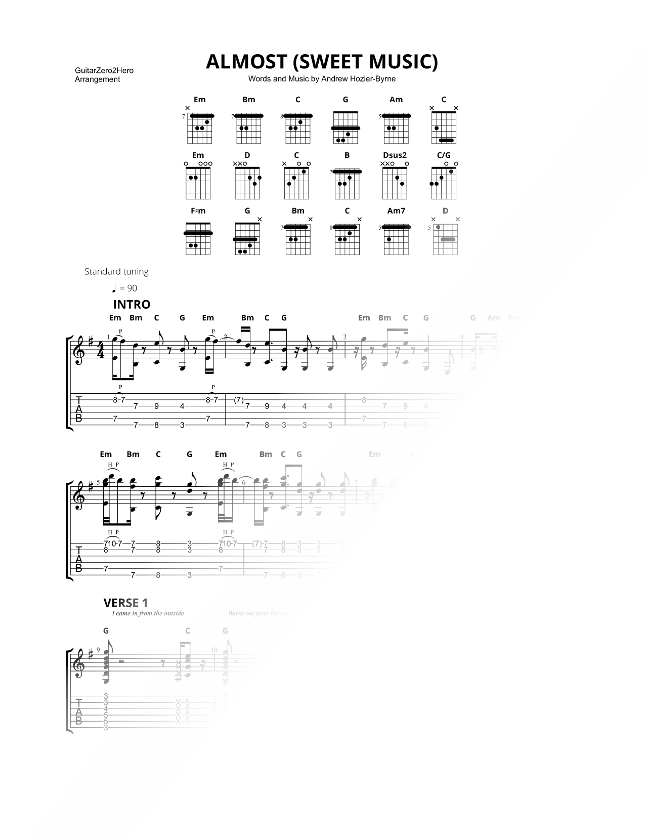 Almost (Sweet Music)