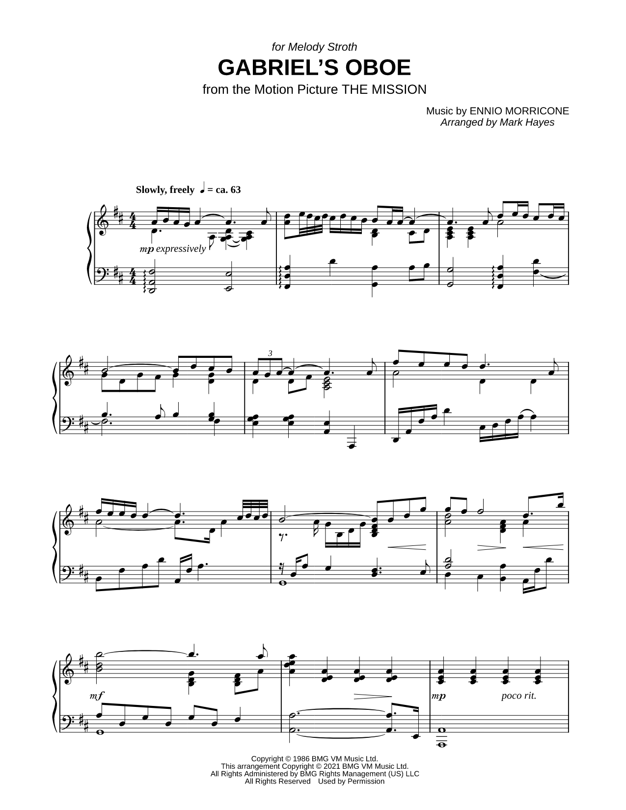 Gabriel's Oboe