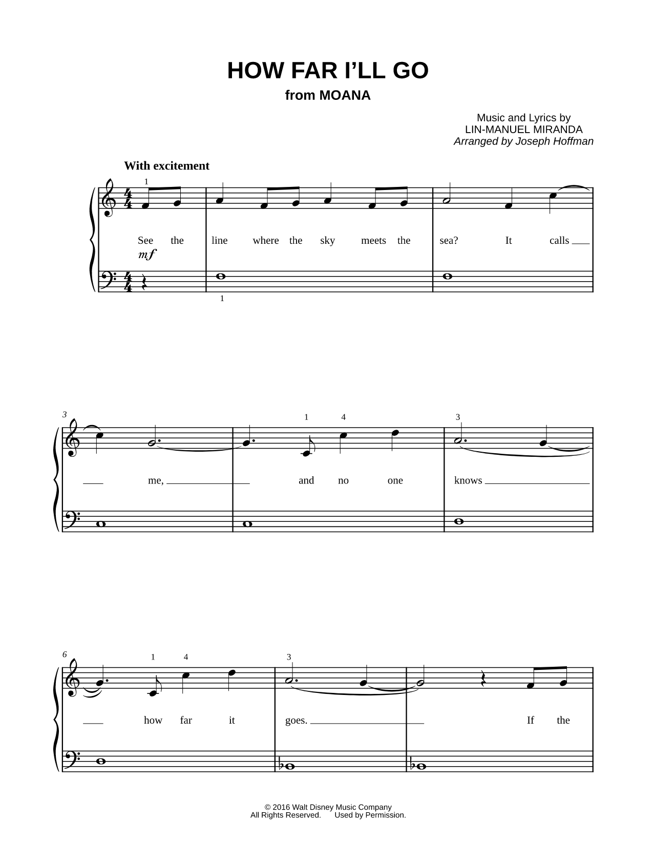 How Far I'll Go [excerpt]