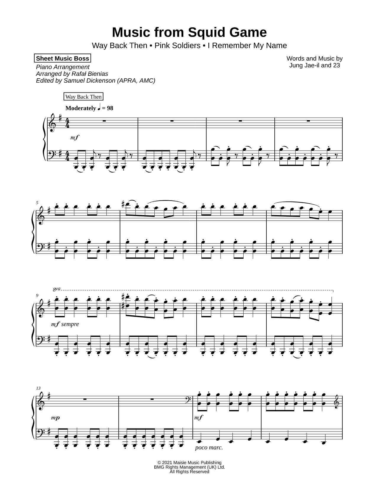 Music from Squid Game
