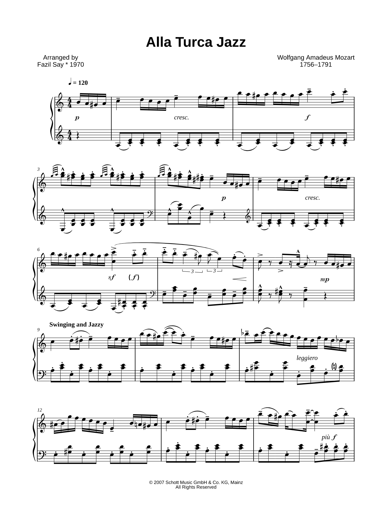 Alla Turca Jazz